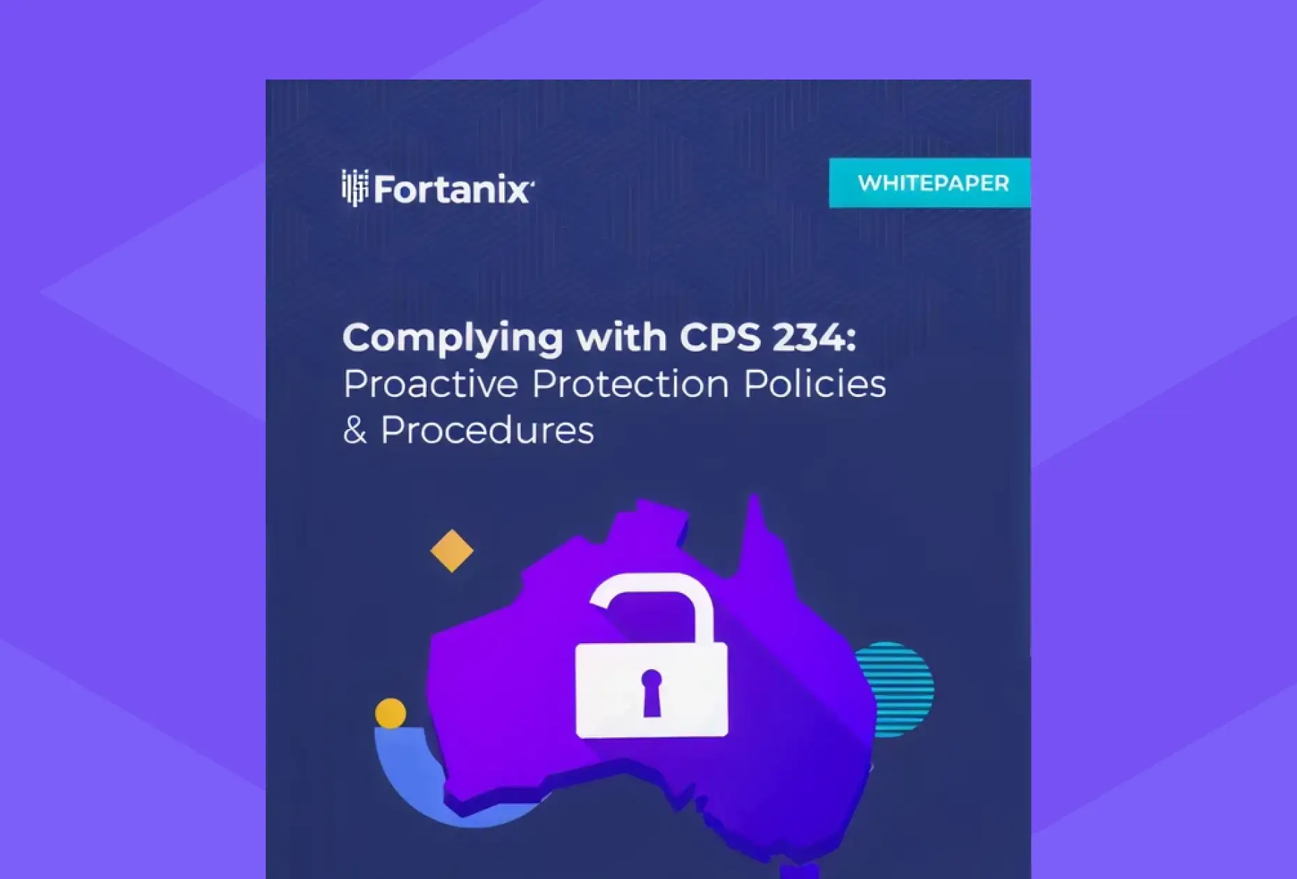 How Fortanix helps meet APRA CPS 230 guideline resource