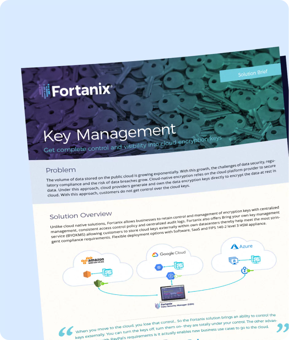 Fortanix Key Management