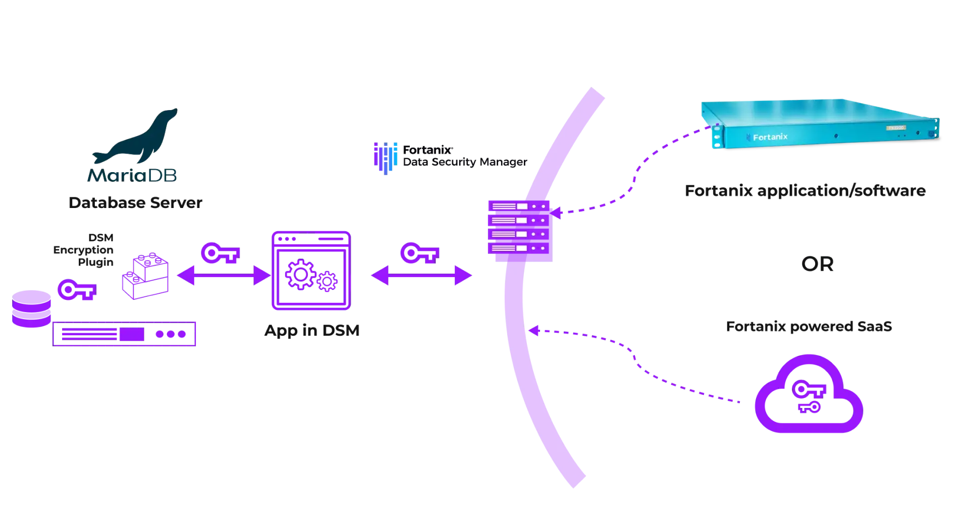 Fortanix DSM for MariaDB database encryption