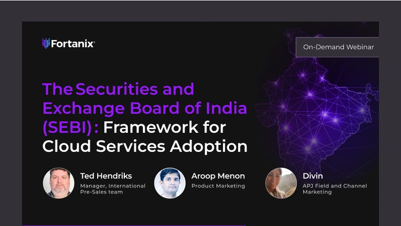 The Securities and Exchange Board of India (SEBI) Framework for Cloud Services Adoption