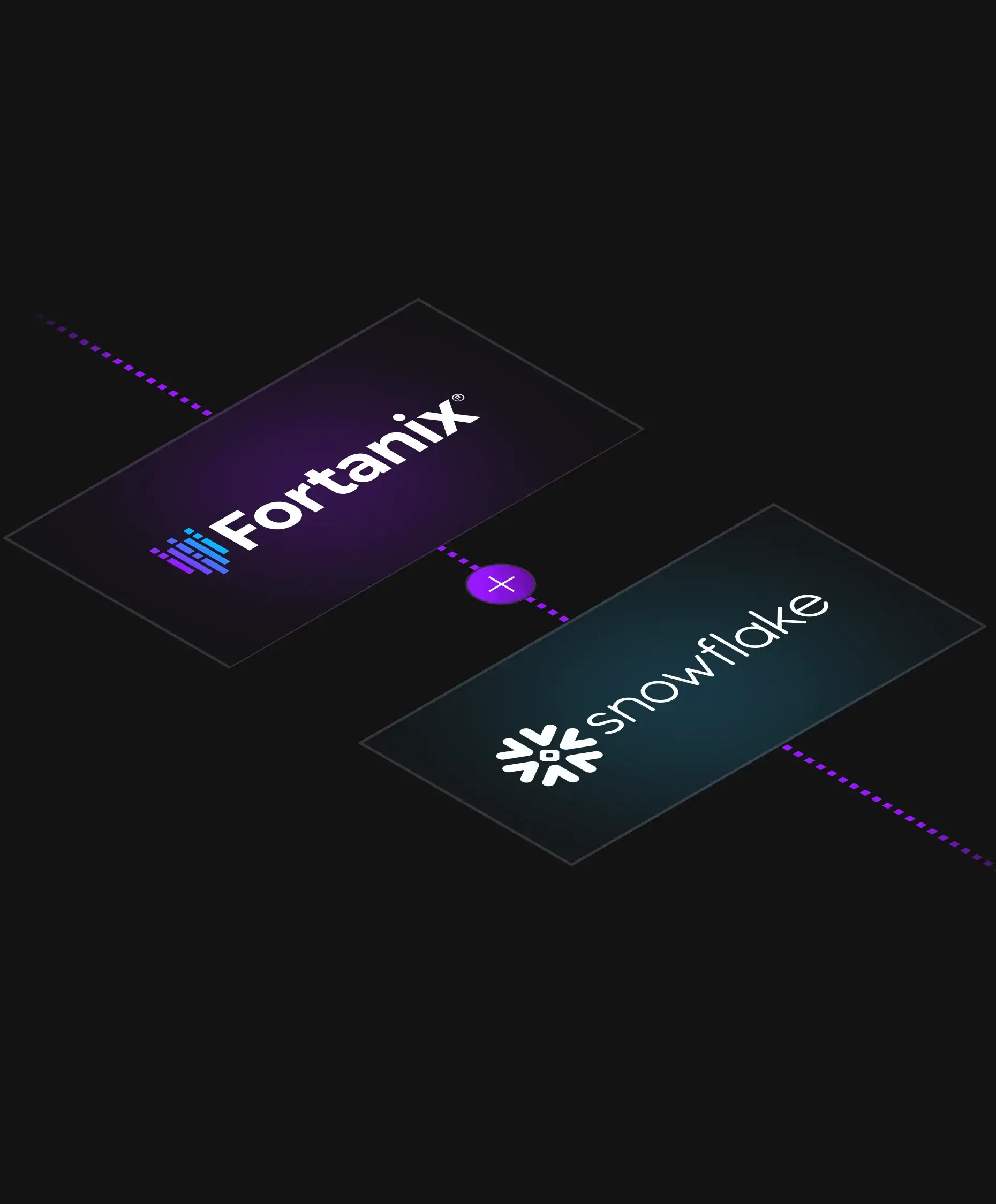 snowflake feature page hero section