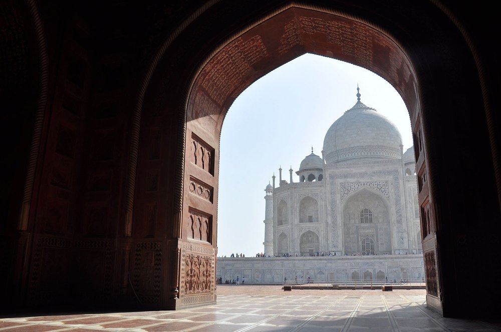 Taj Mahal Unique Prespective