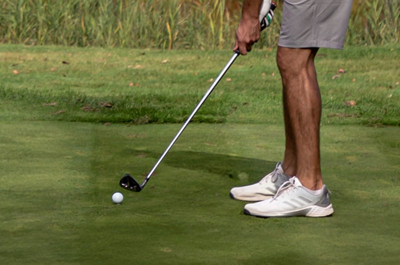 Why you should rehearse your impact position before starting your swing