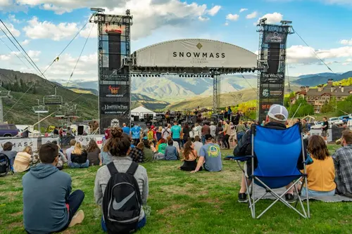 snowmass live music on the mountain