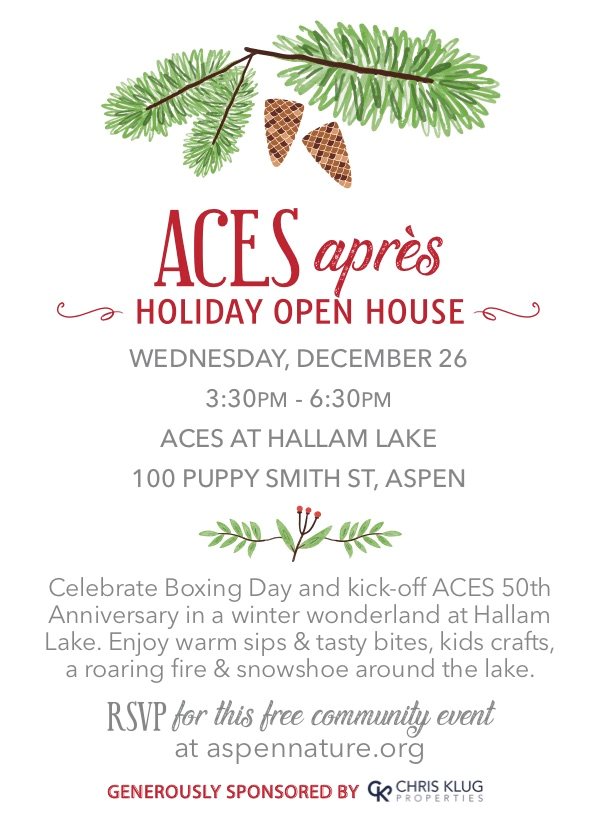 aces apres holiday open house