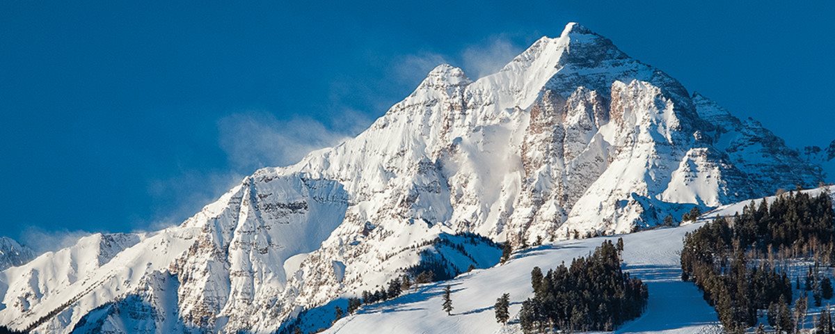 jagged mountains in aspen