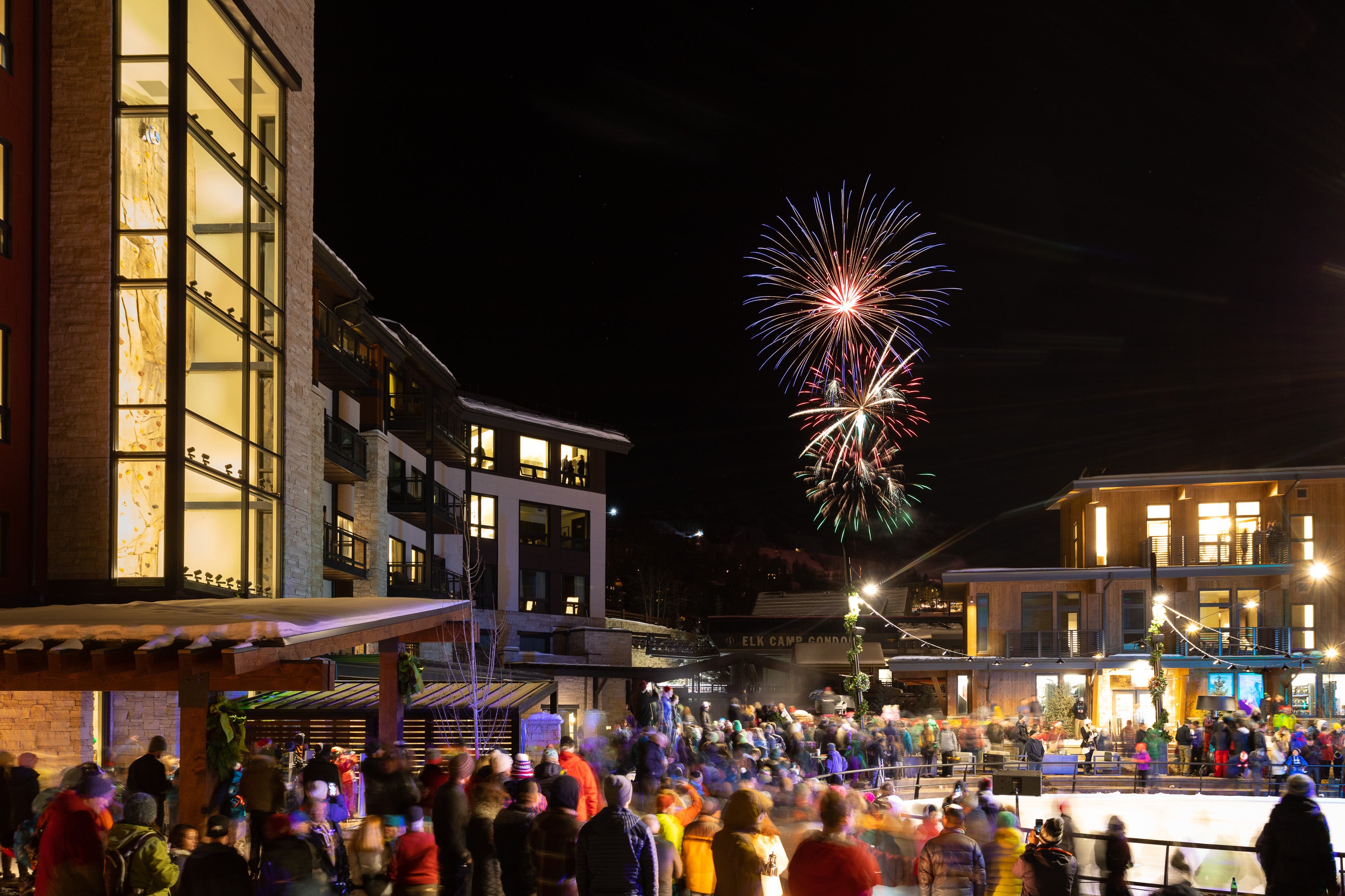 snowmass village firework display