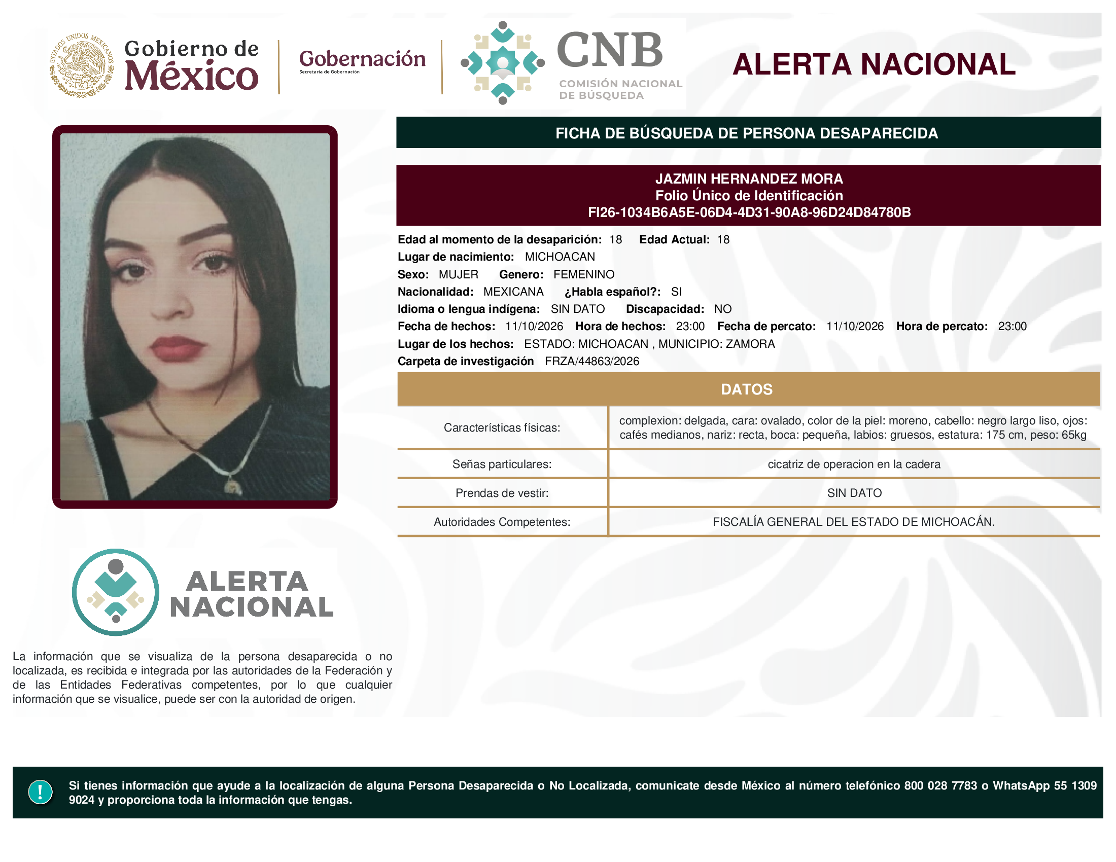 JAZMIN HERNANDEZ MORA