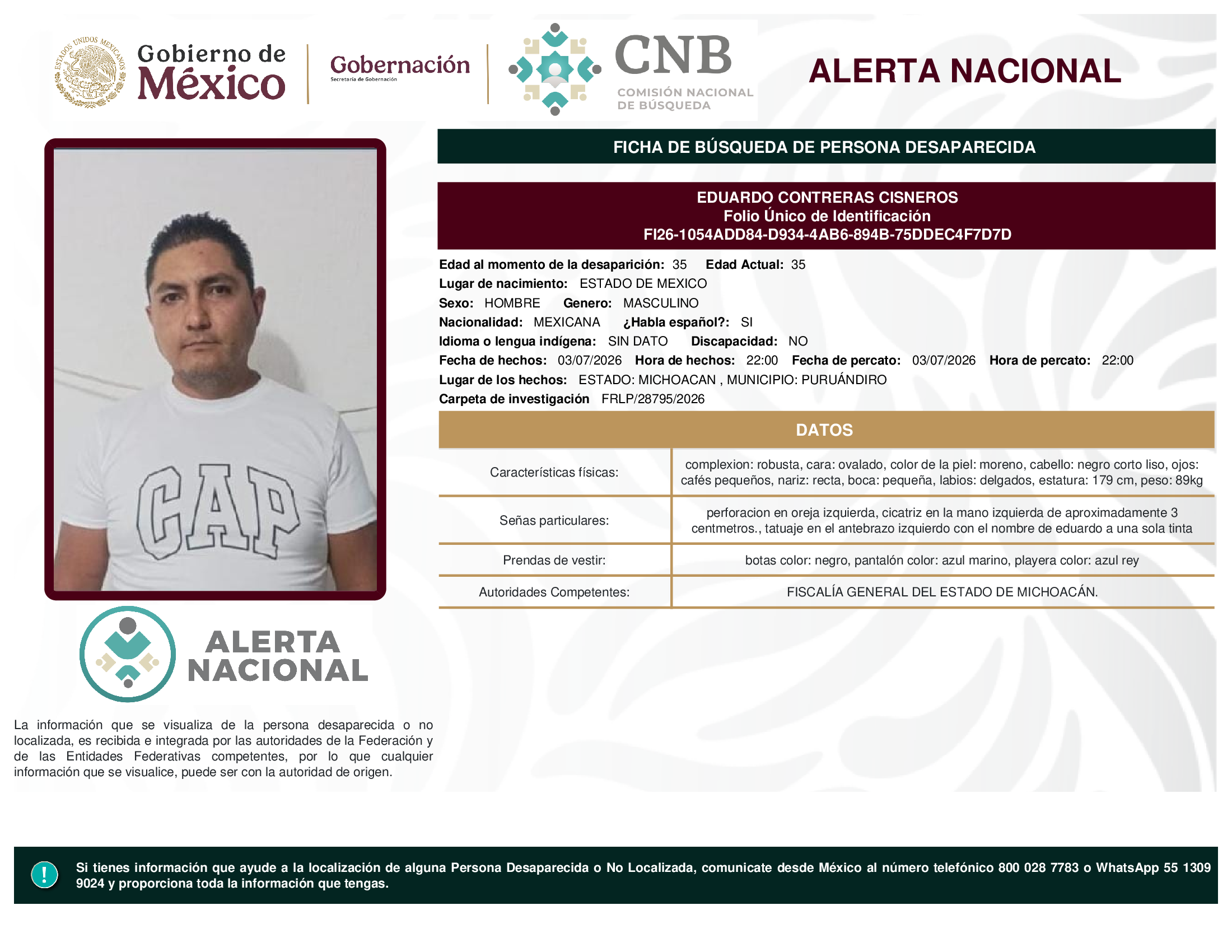 EDUARDO CONTRERAS CISNEROS