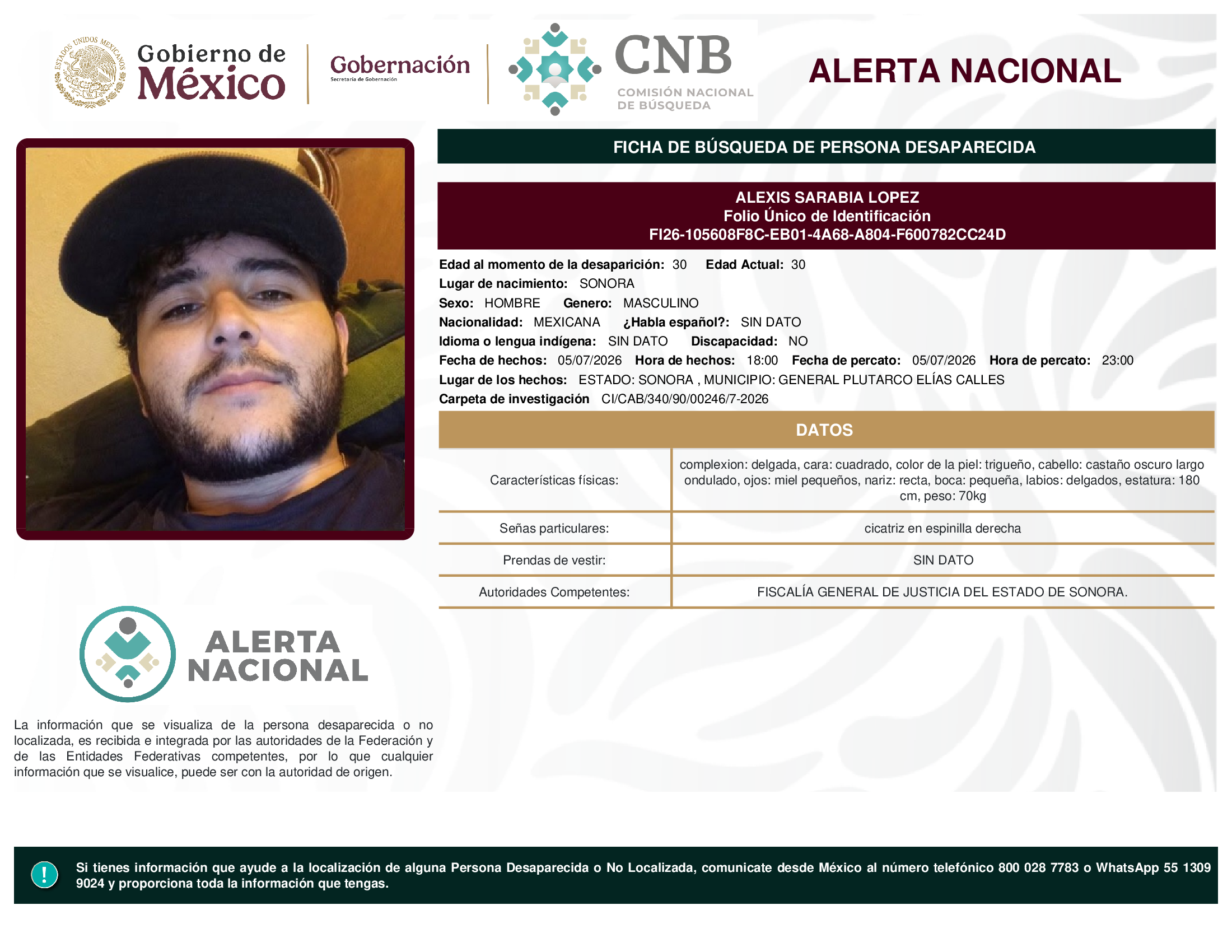 ALEXIS SARABIA LOPEZ