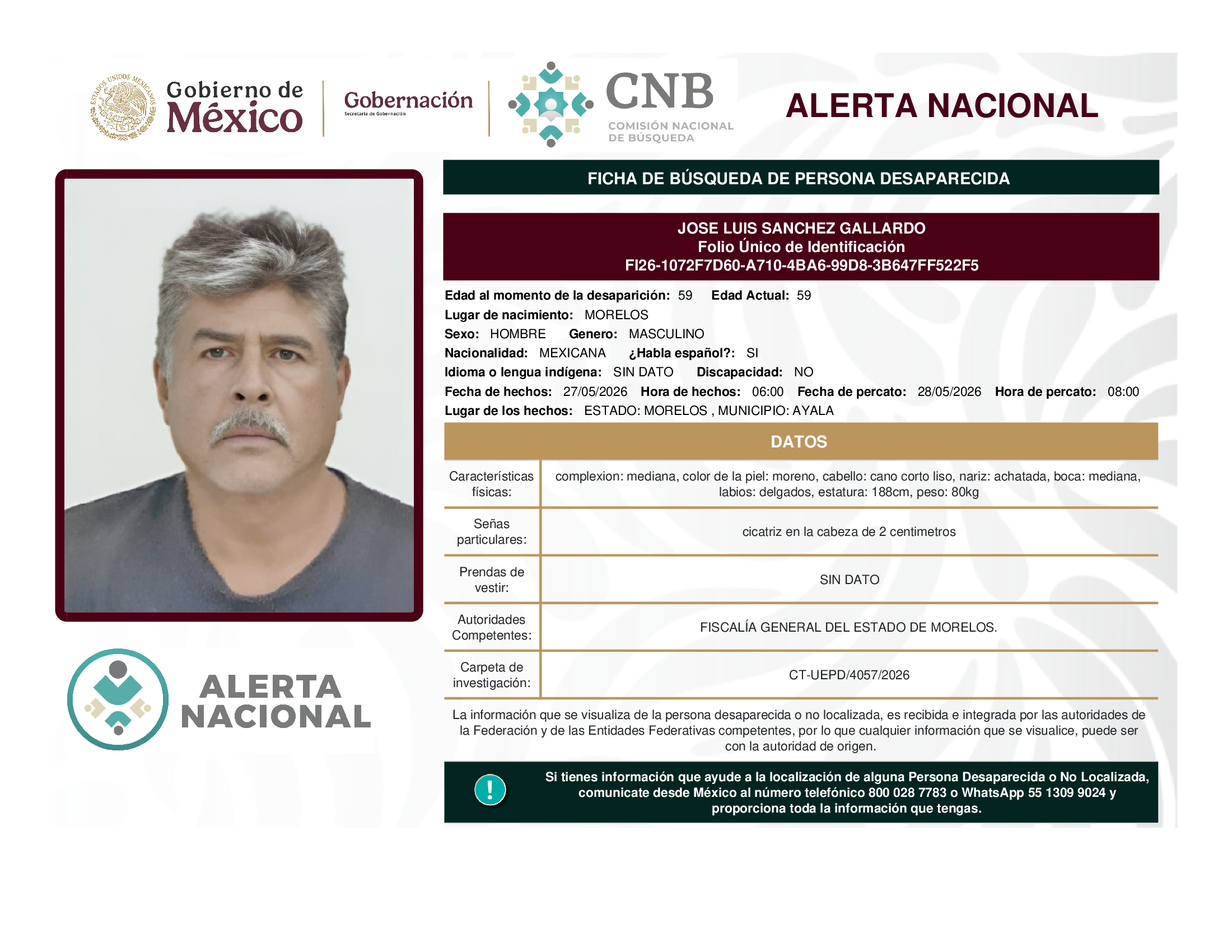 JOSE LUIS SANCHEZ GALLARDO