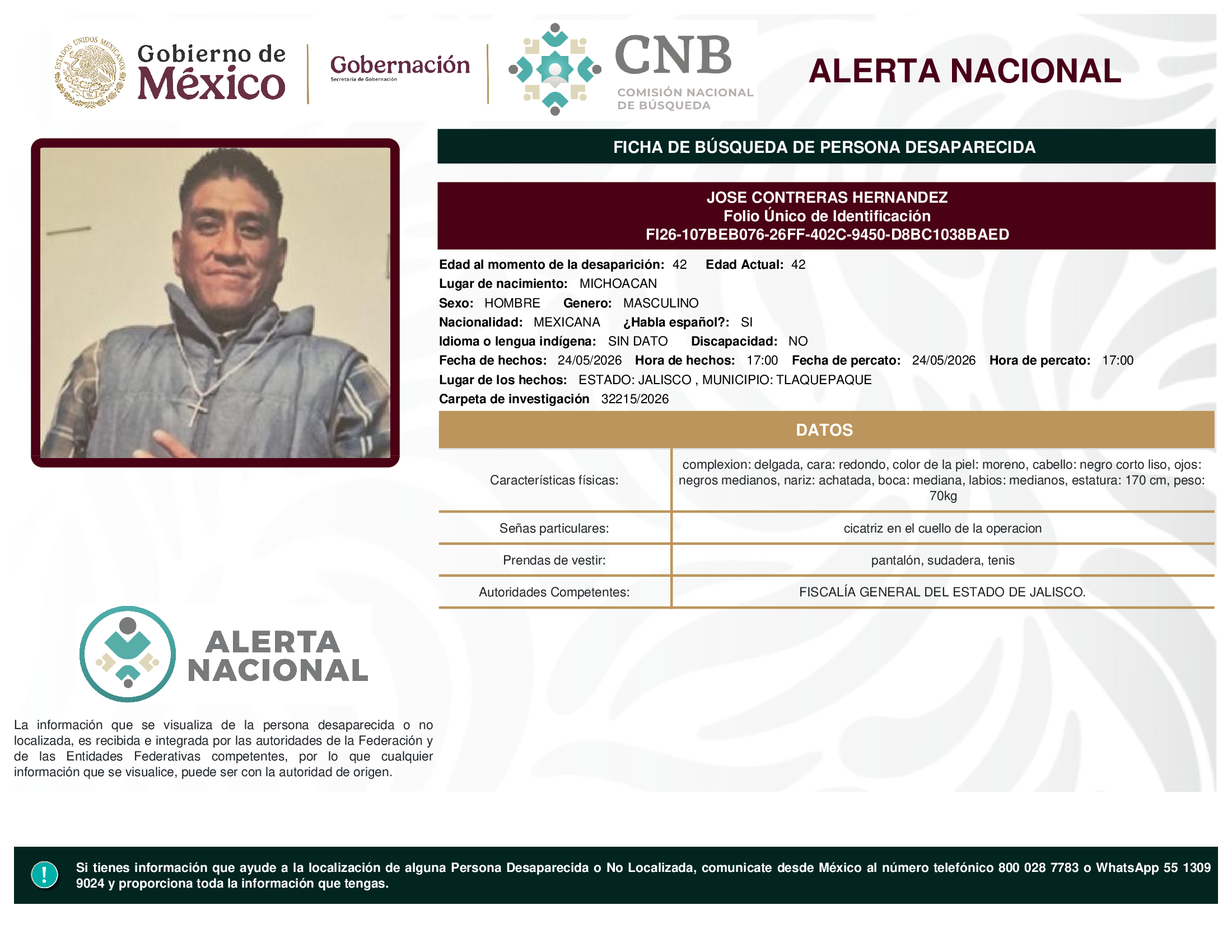 JOSE CONTRERAS HERNANDEZ