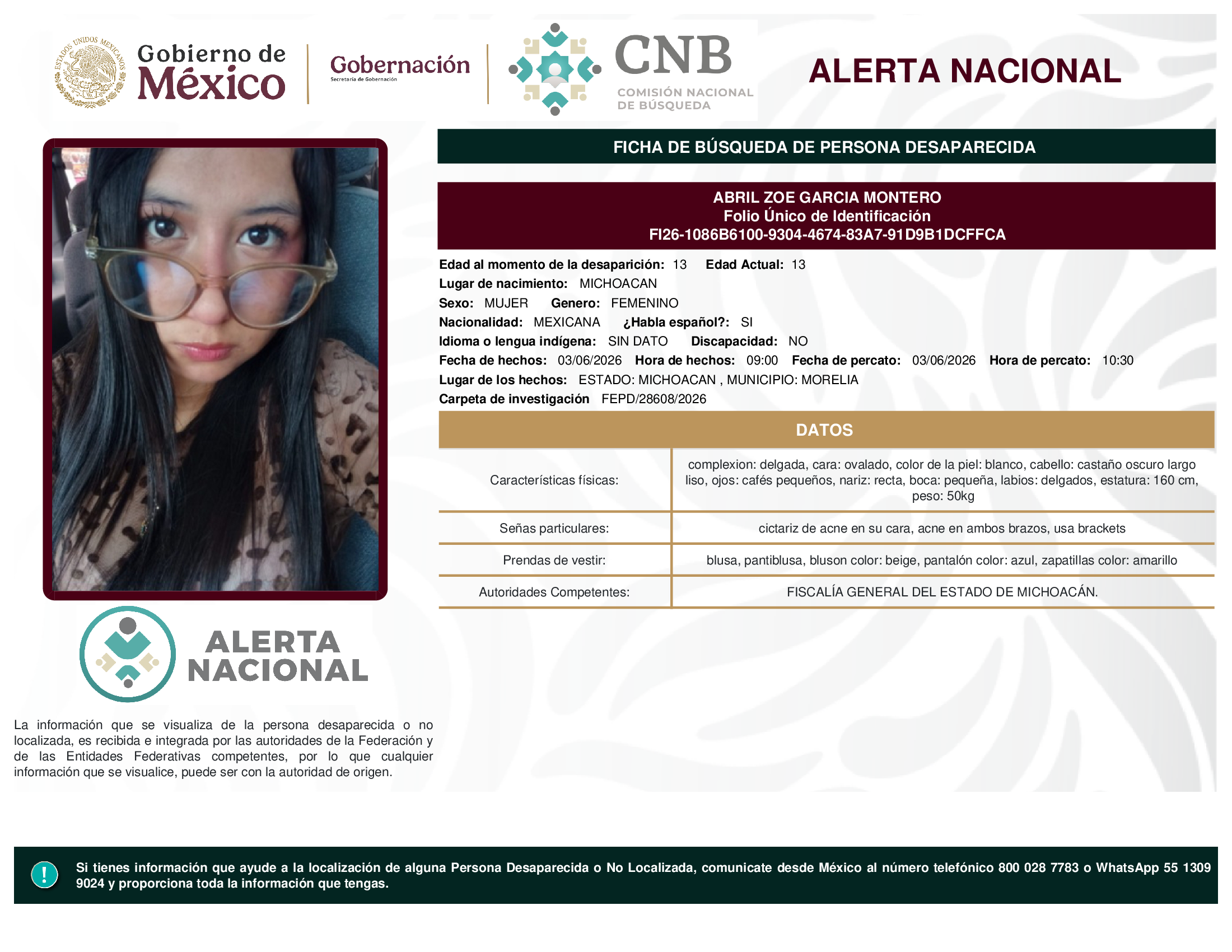 ABRIL ZOE GARCIA MONTERO