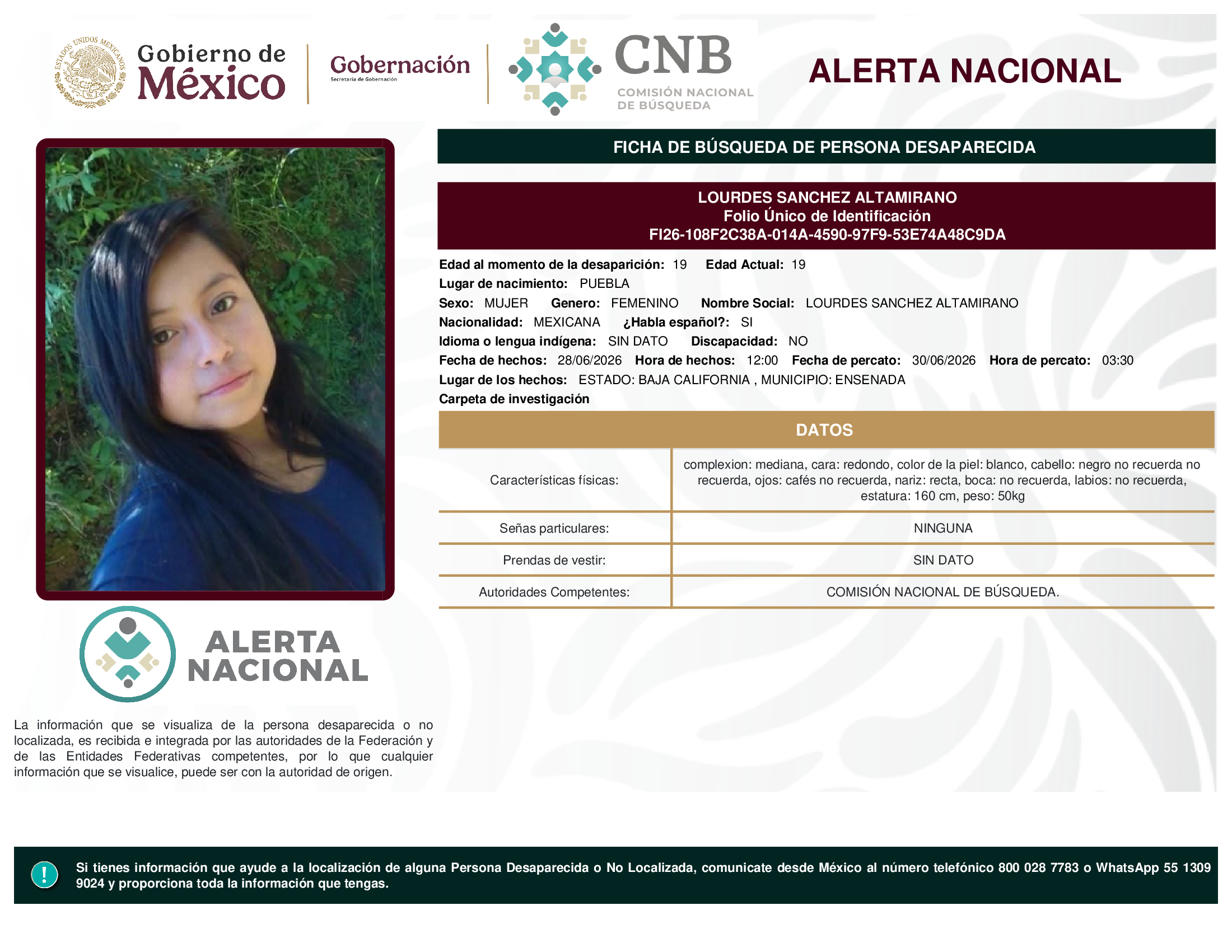 LOURDES SANCHEZ ALTAMIRANO