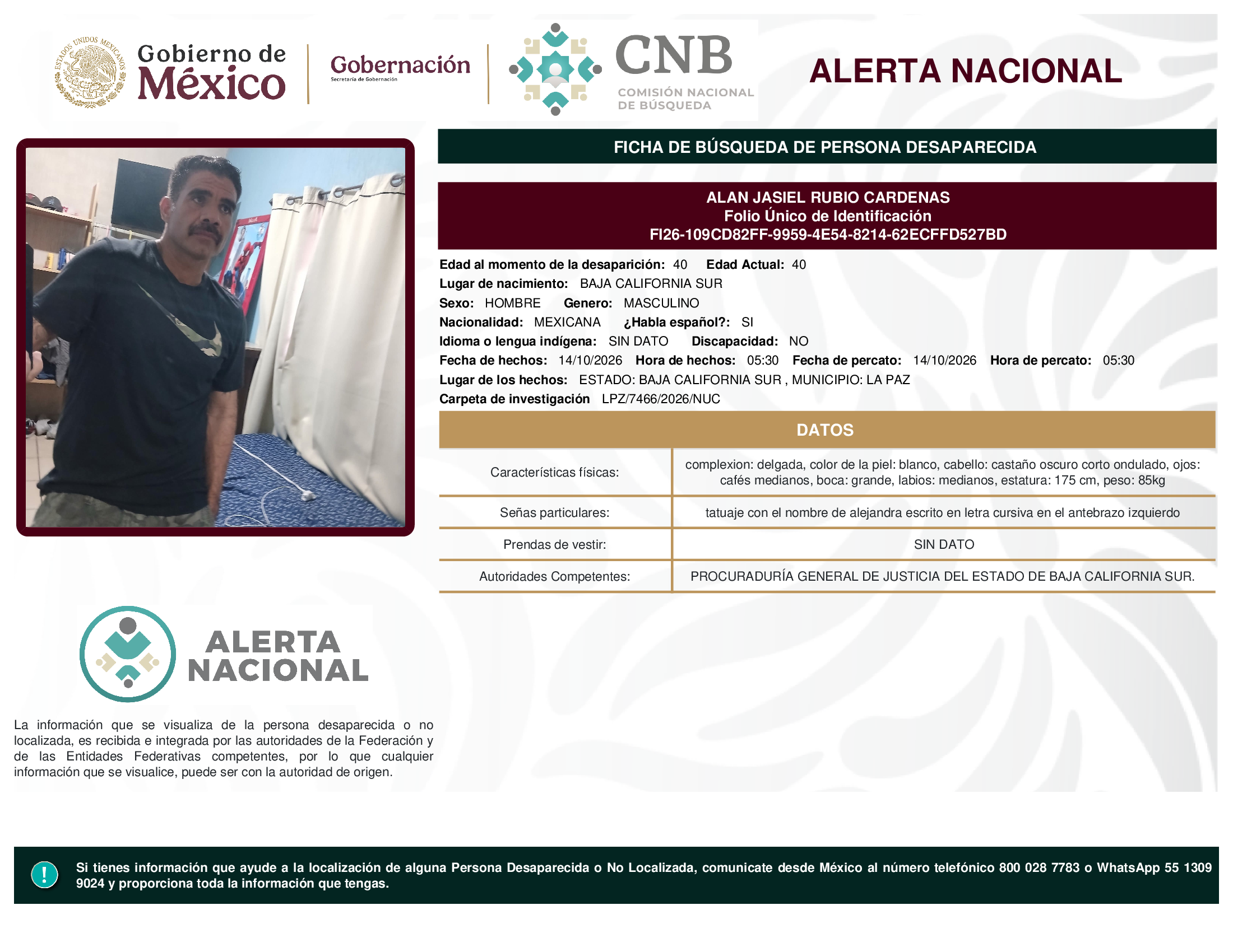 ALAN JASIEL RUBIO CARDENAS
