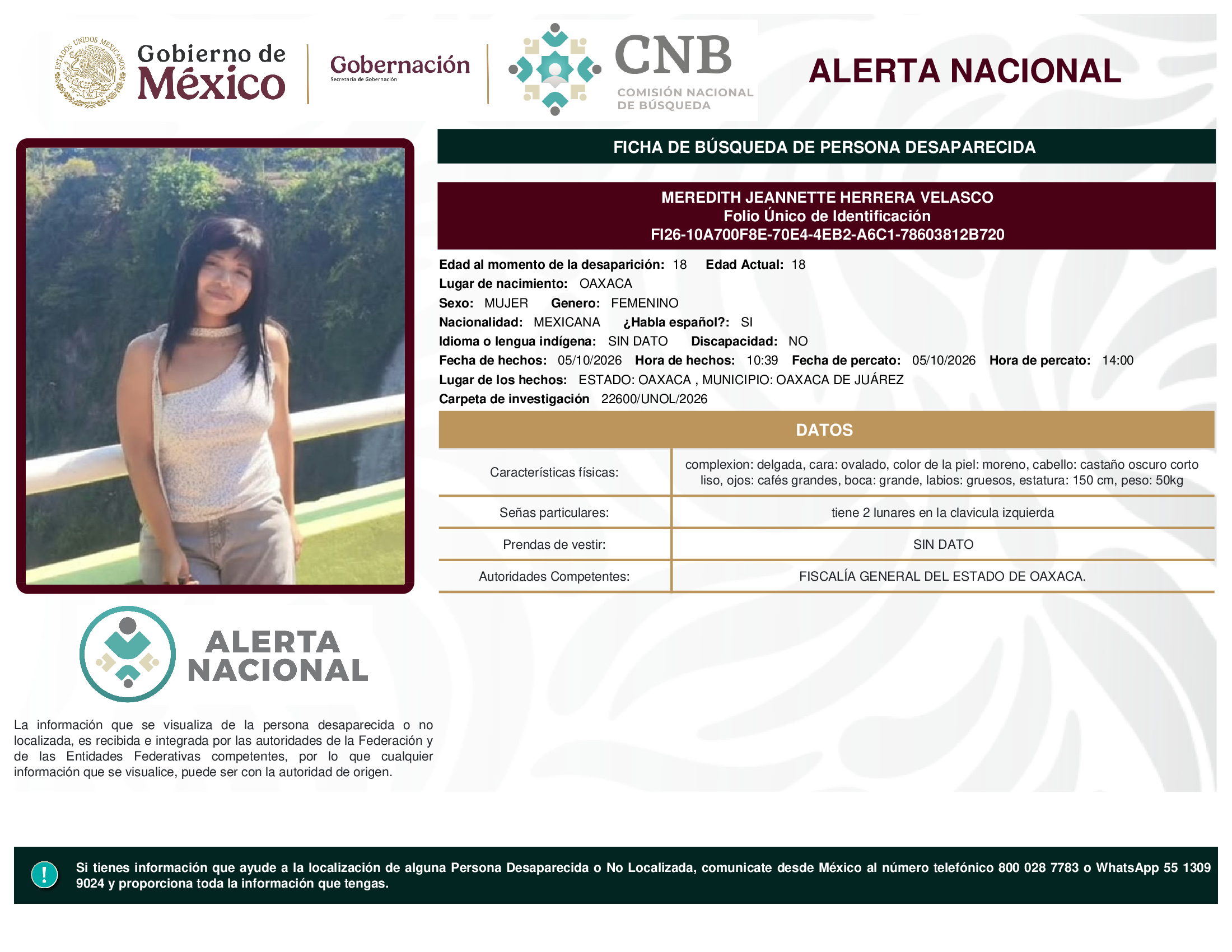 MEREDITH JEANNETTE HERRERA VELASCO