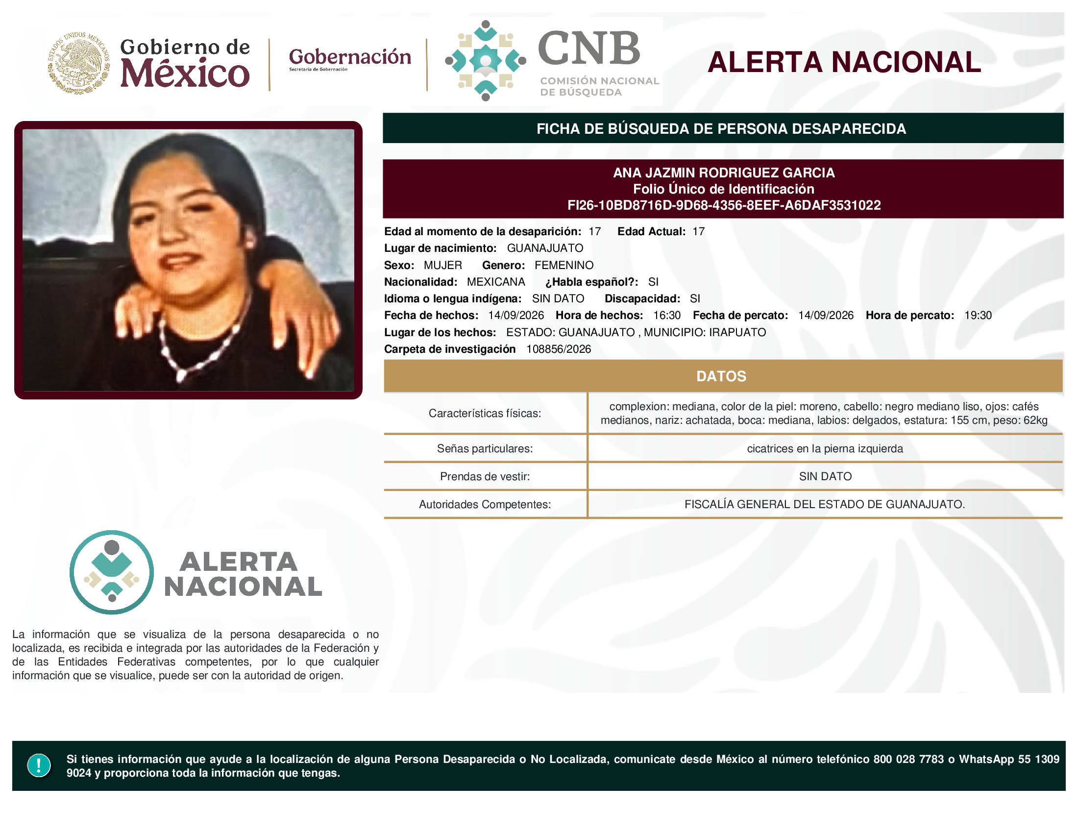 ANA JAZMIN RODRIGUEZ GARCIA