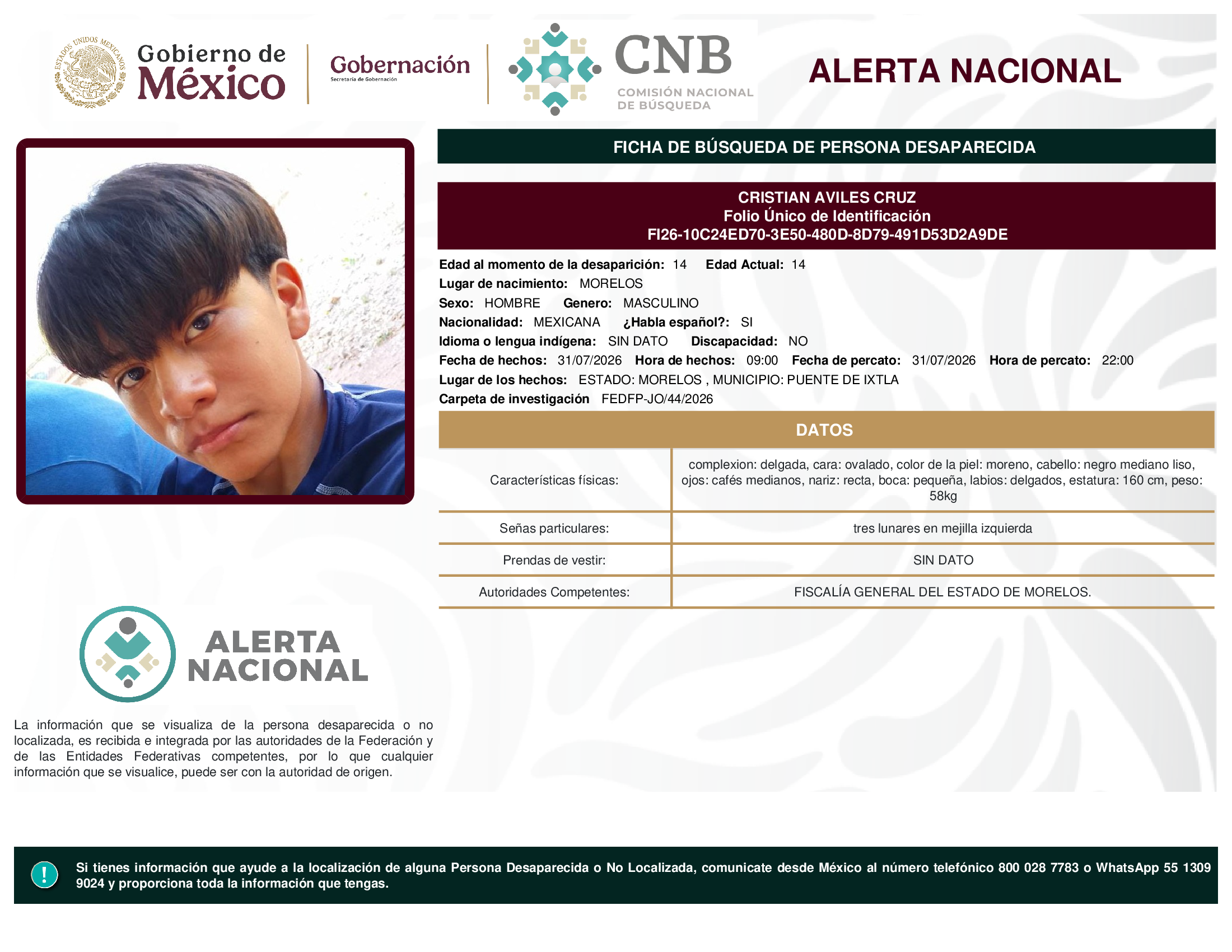 CRISTIAN AVILES CRUZ