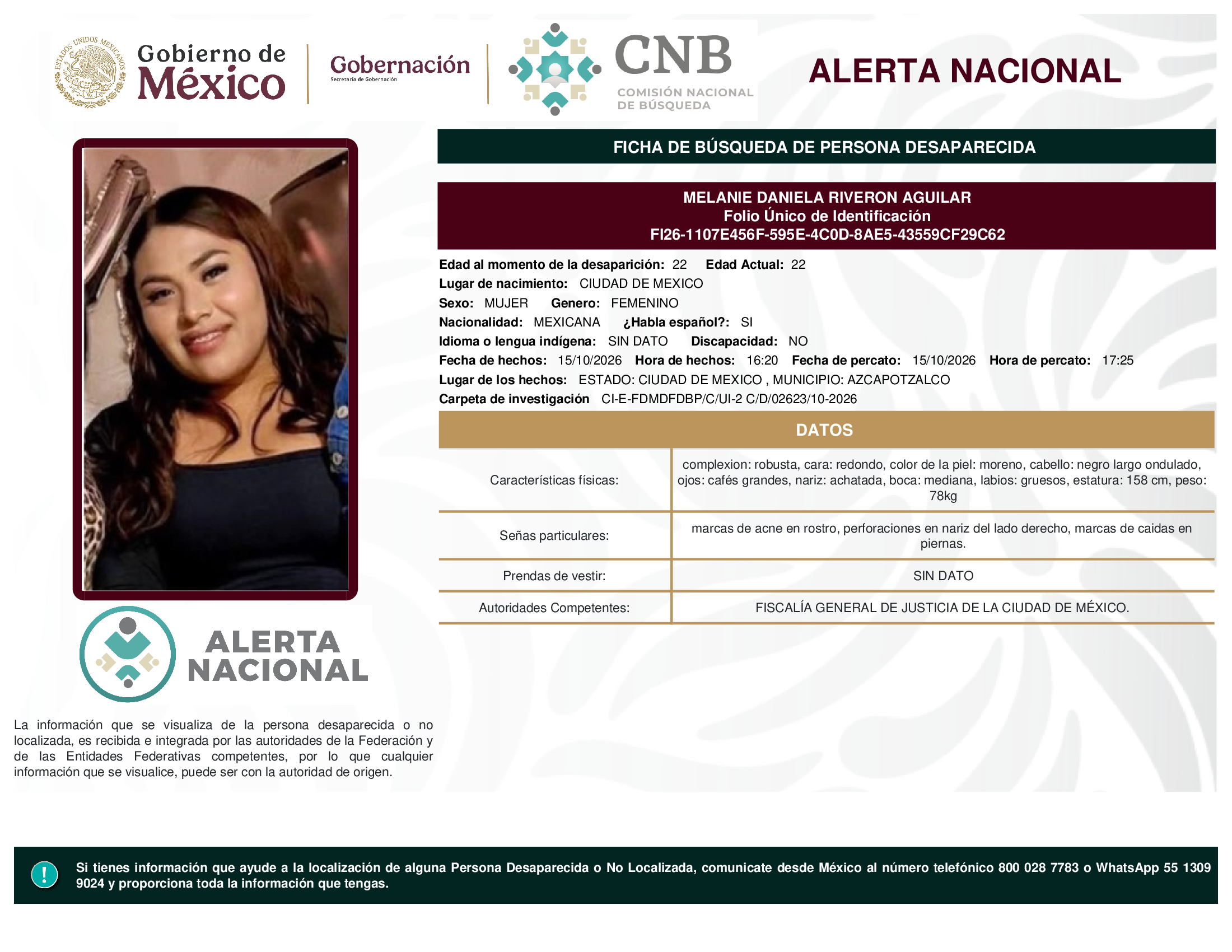 MELANIE DANIELA RIVERON AGUILAR