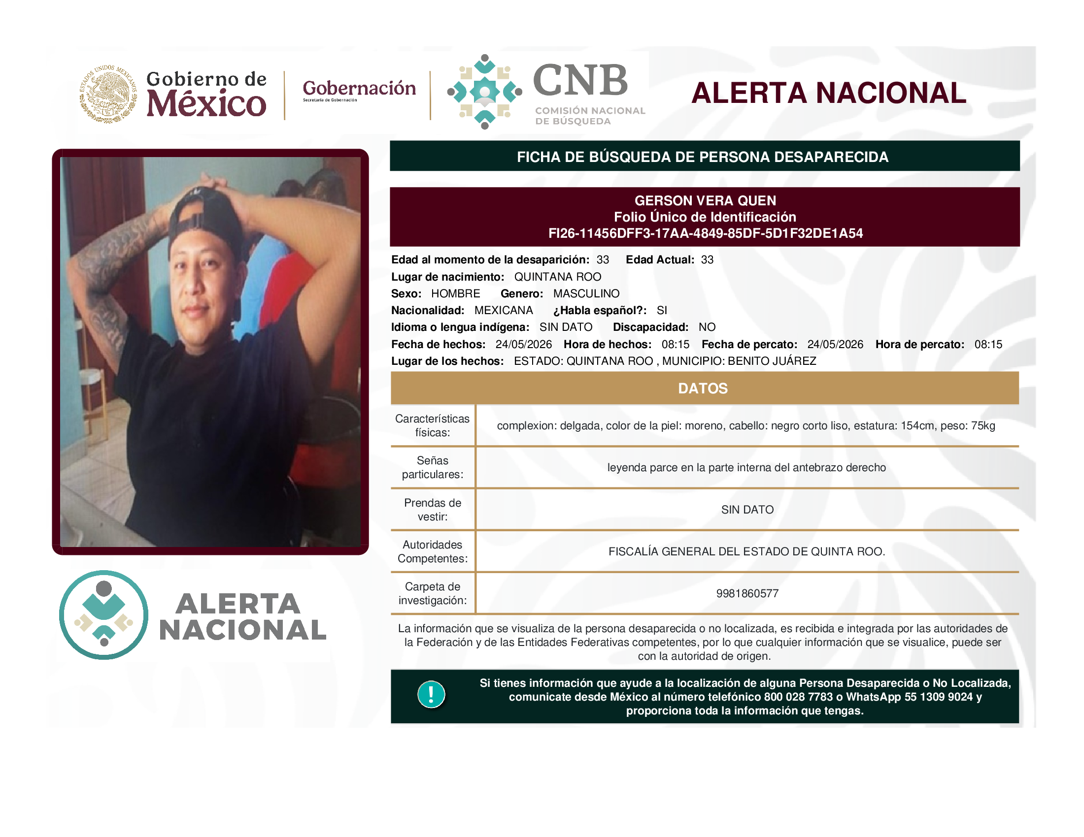 GERSON VERA QUEN