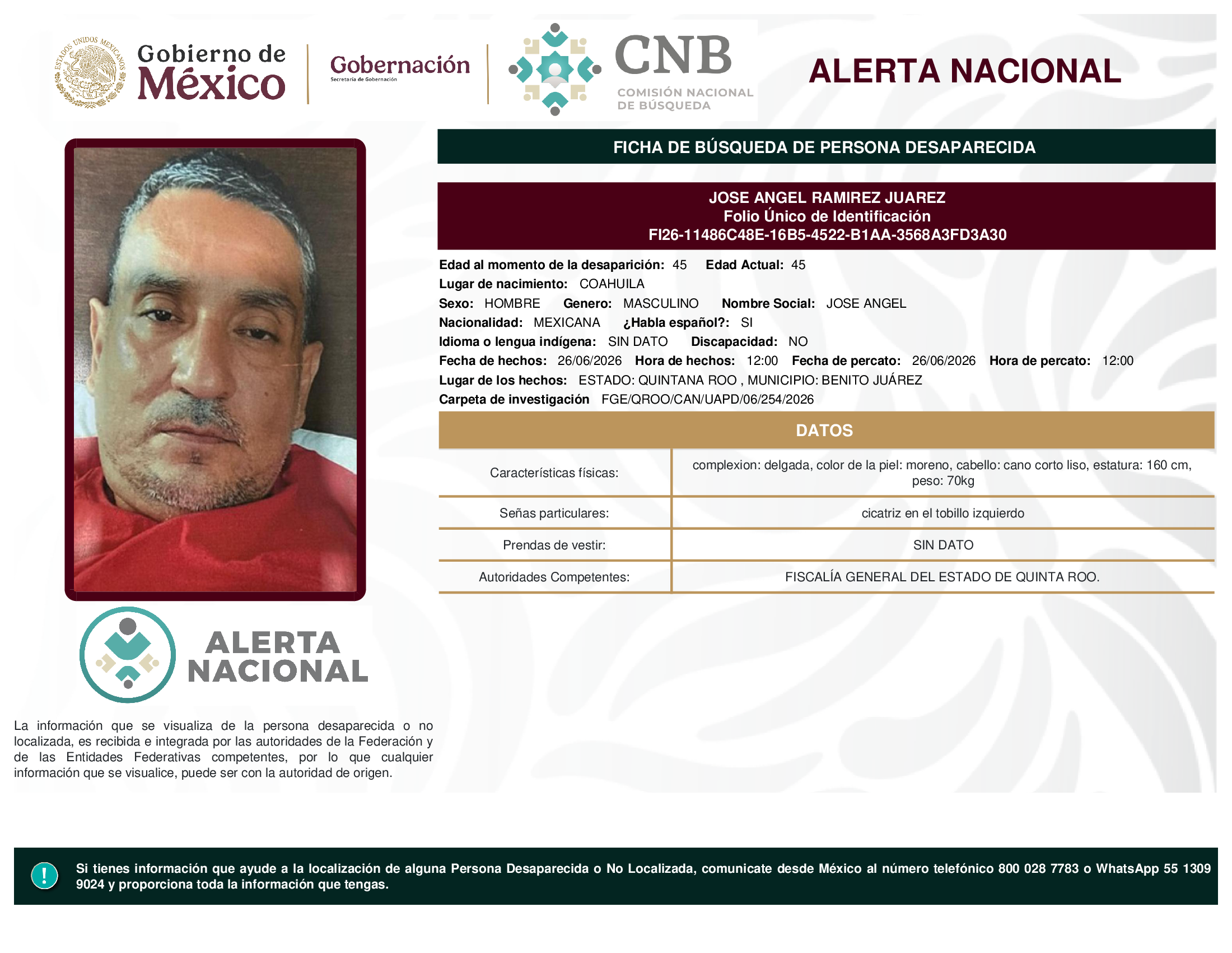 JOSE ANGEL RAMIREZ JUAREZ