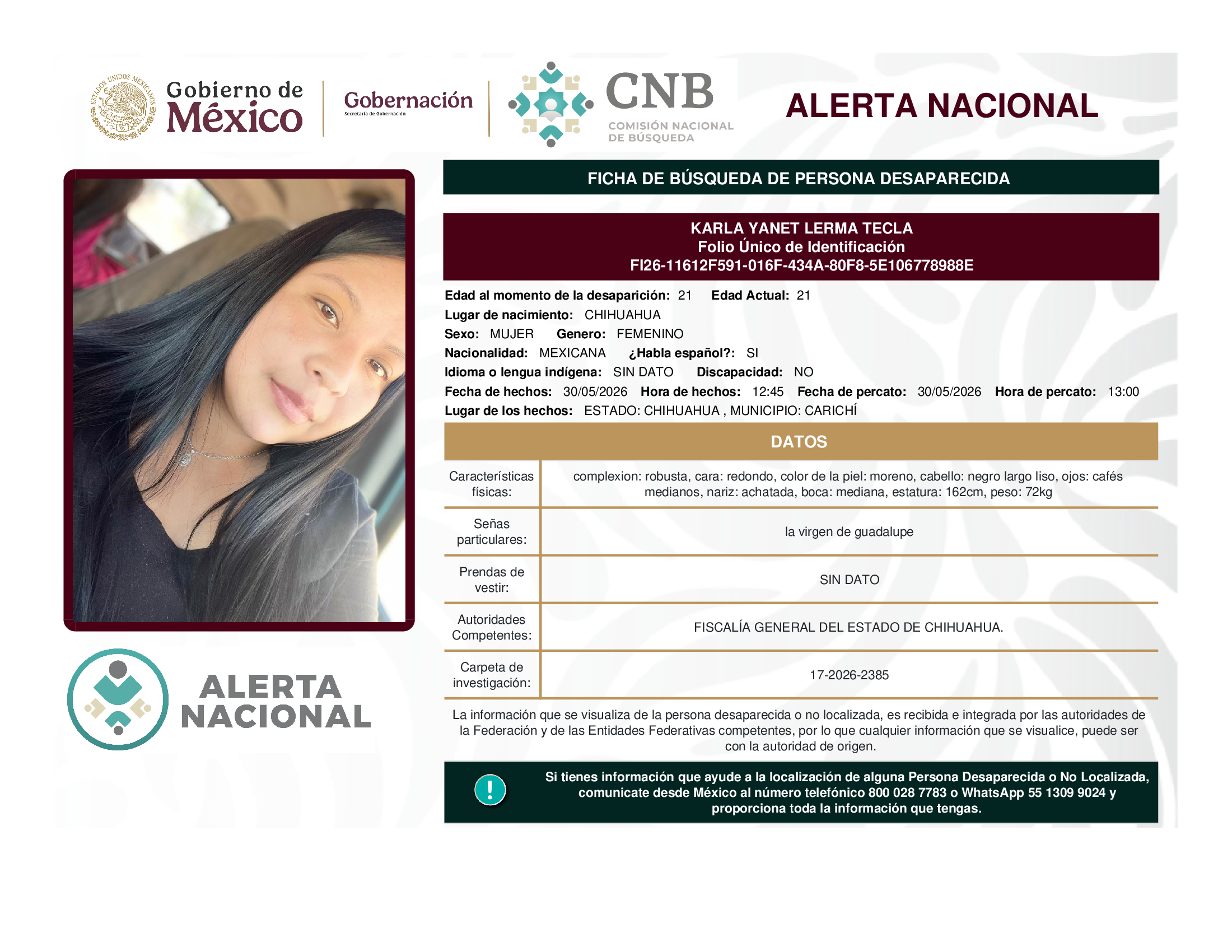 KARLA YANET LERMA TECLA
