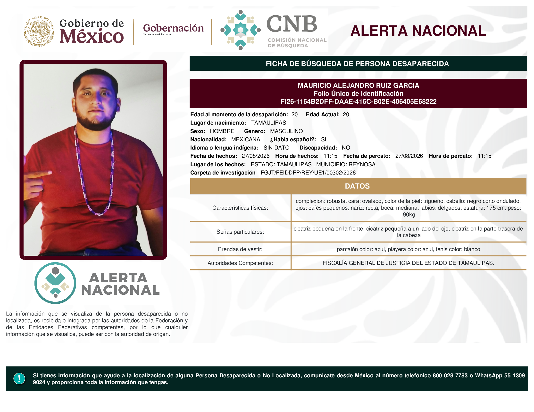 MAURICIO ALEJANDRO RUIZ GARCIA