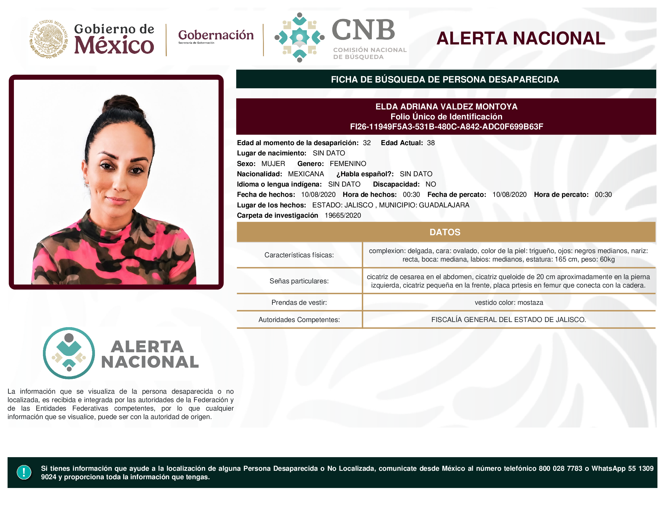 ELDA ADRIANA VALDEZ MONTOYA