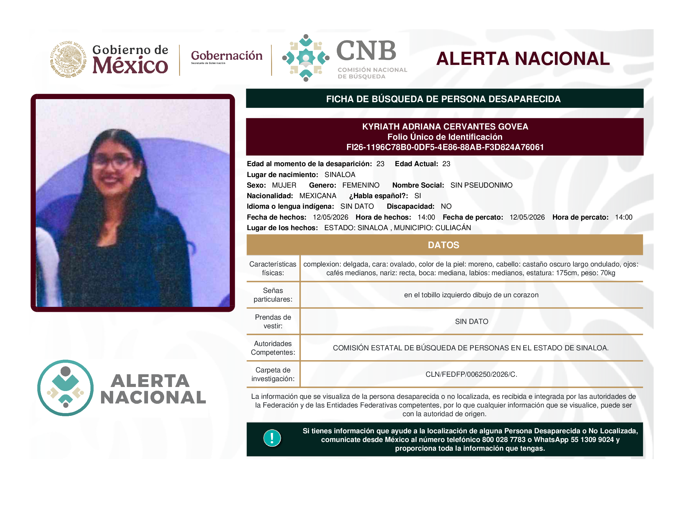 KYRIATH ADRIANA CERVANTES GOVEA