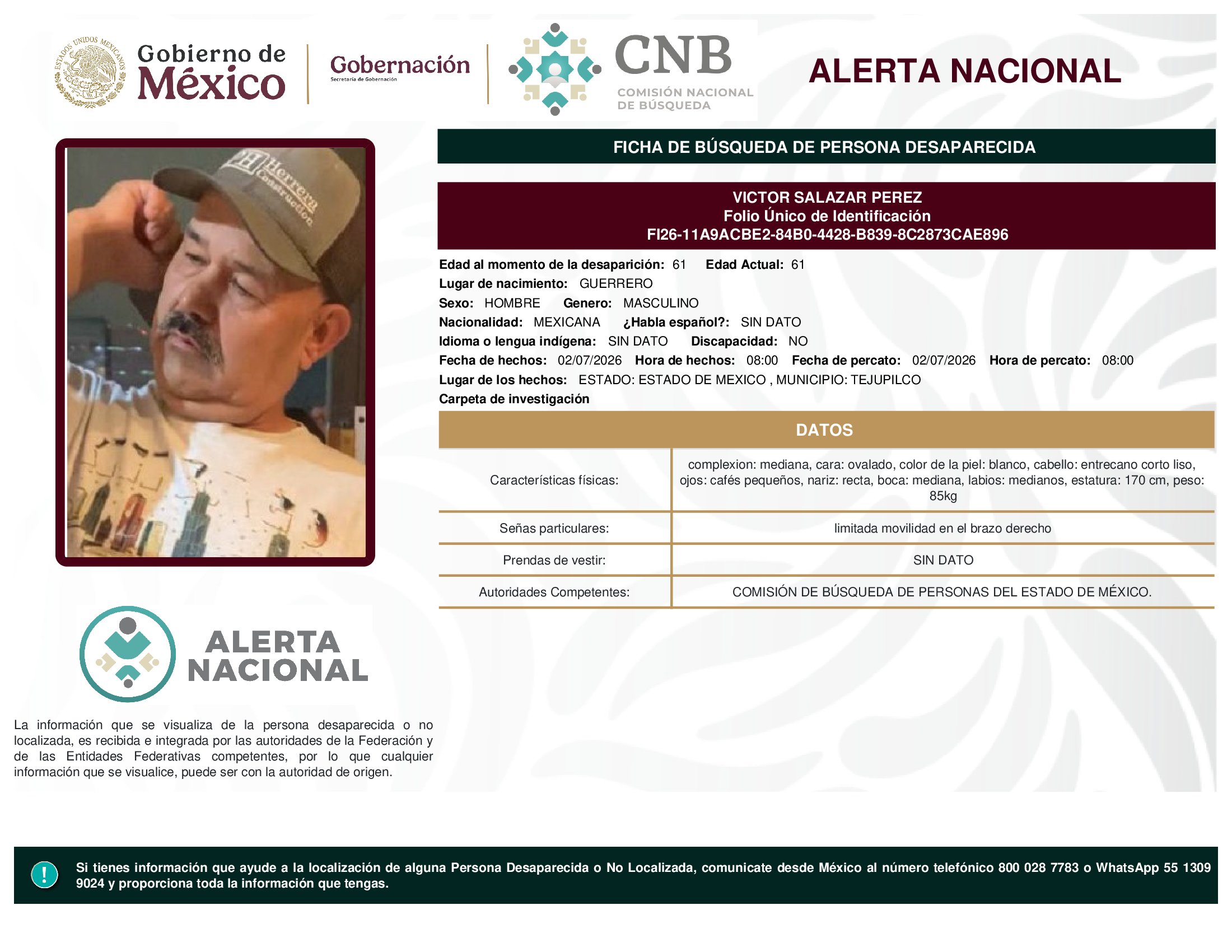 VICTOR SALAZAR PEREZ