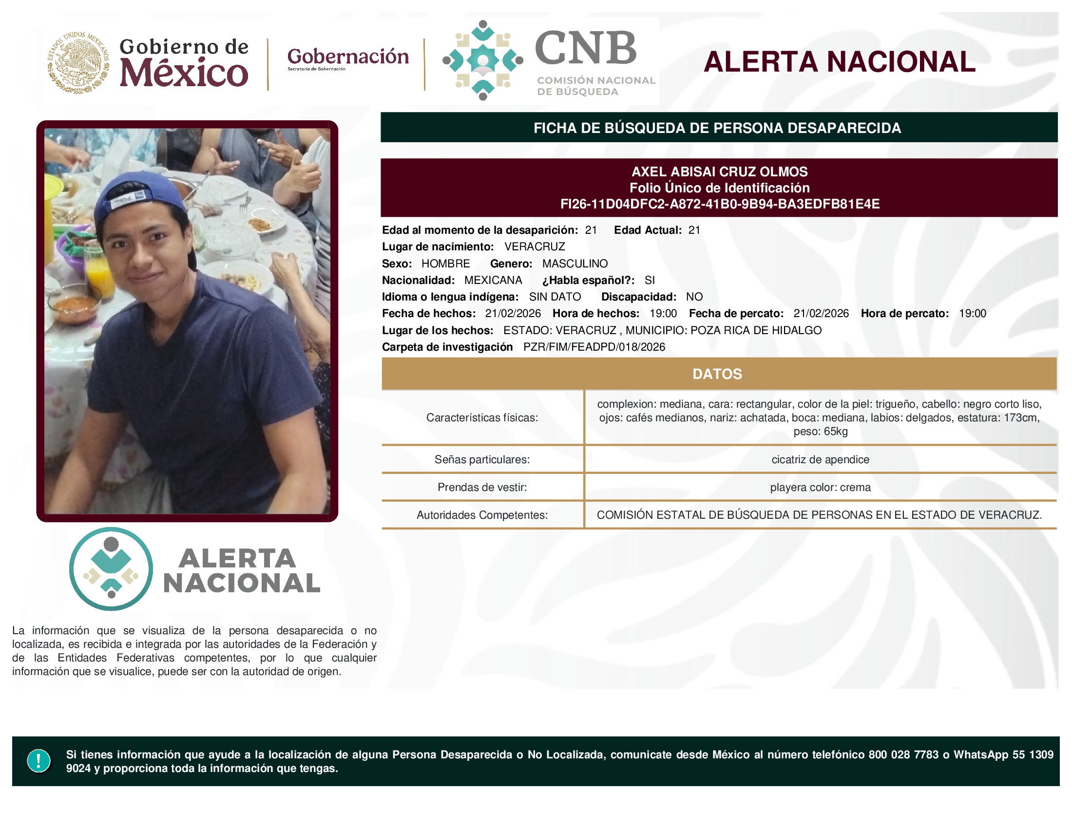 AXEL ABISAI CRUZ OLMOS