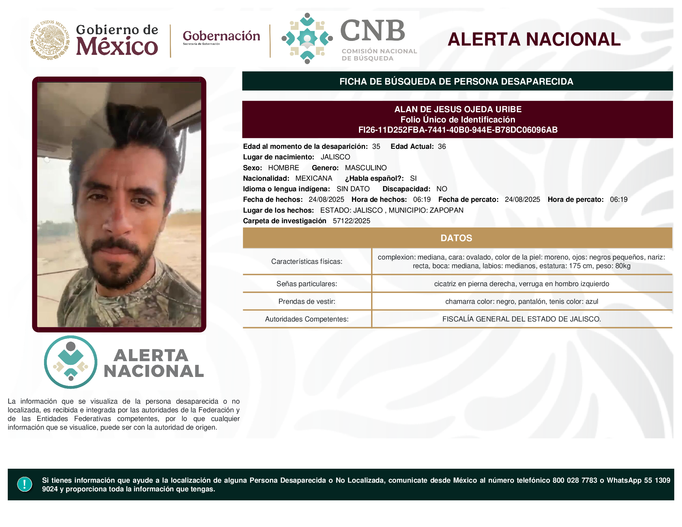 ALAN DE JESUS OJEDA URIBE