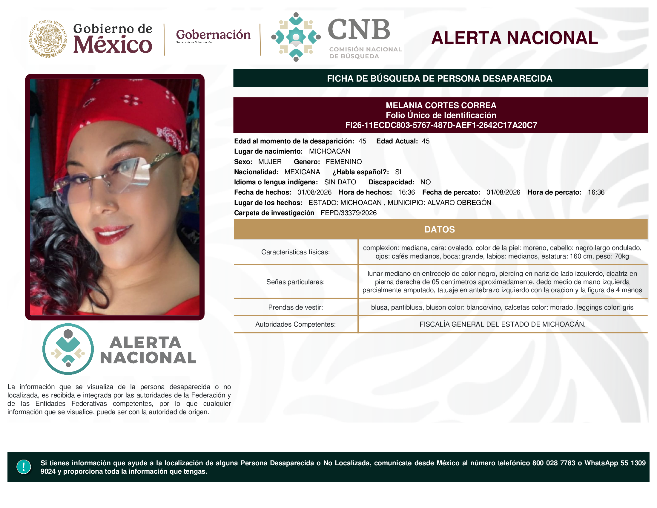 MELANIA CORTES CORREA