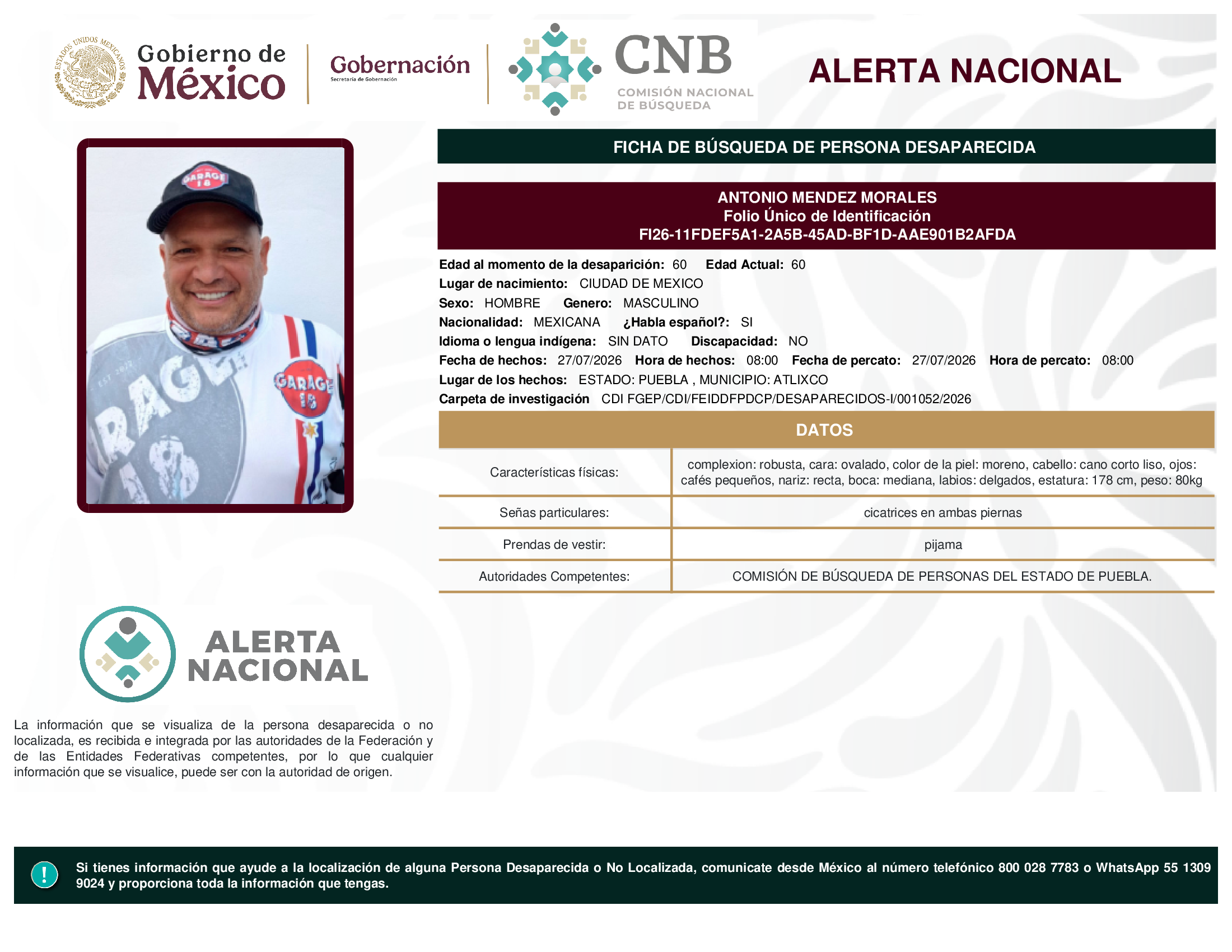 ANTONIO MENDEZ MORALES