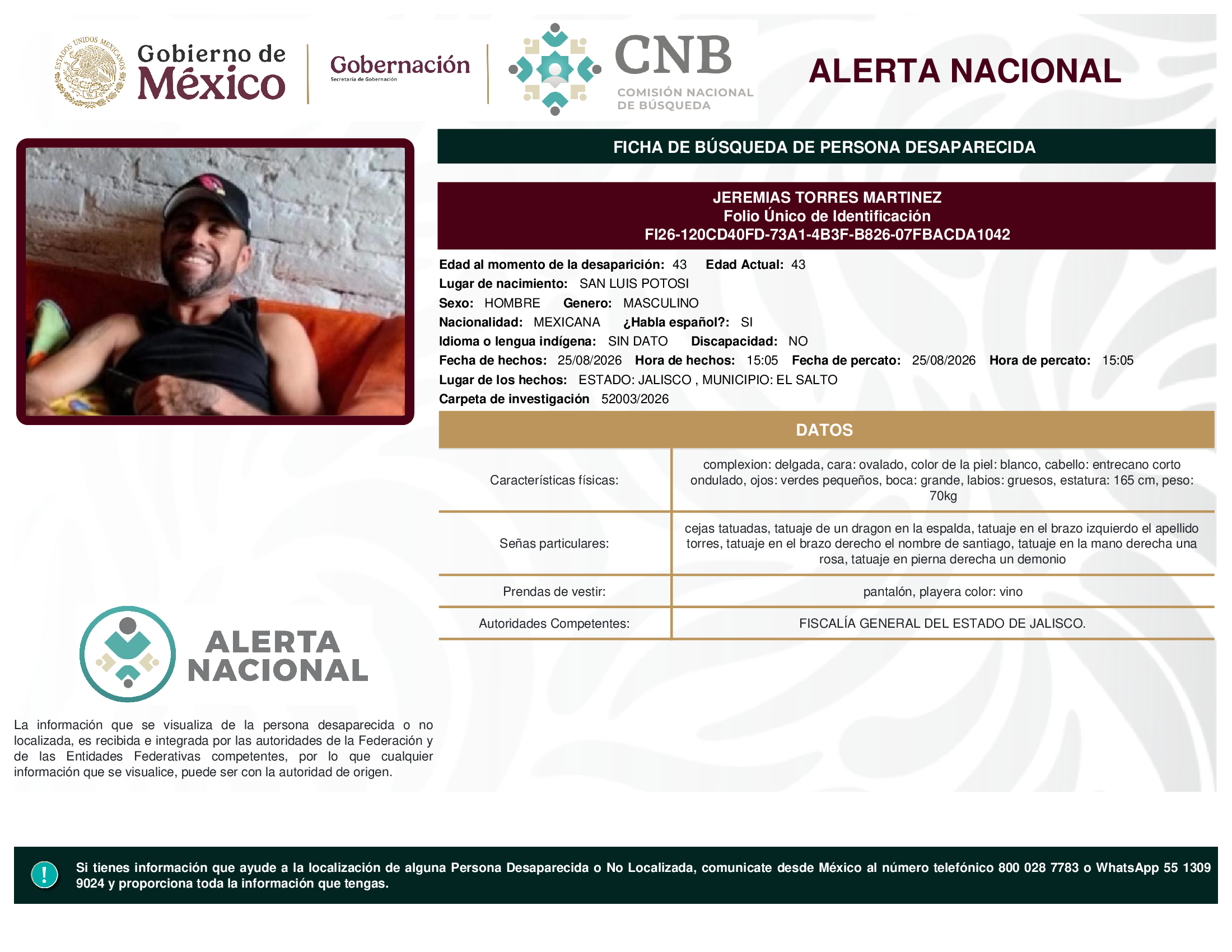 JEREMIAS TORRES MARTINEZ