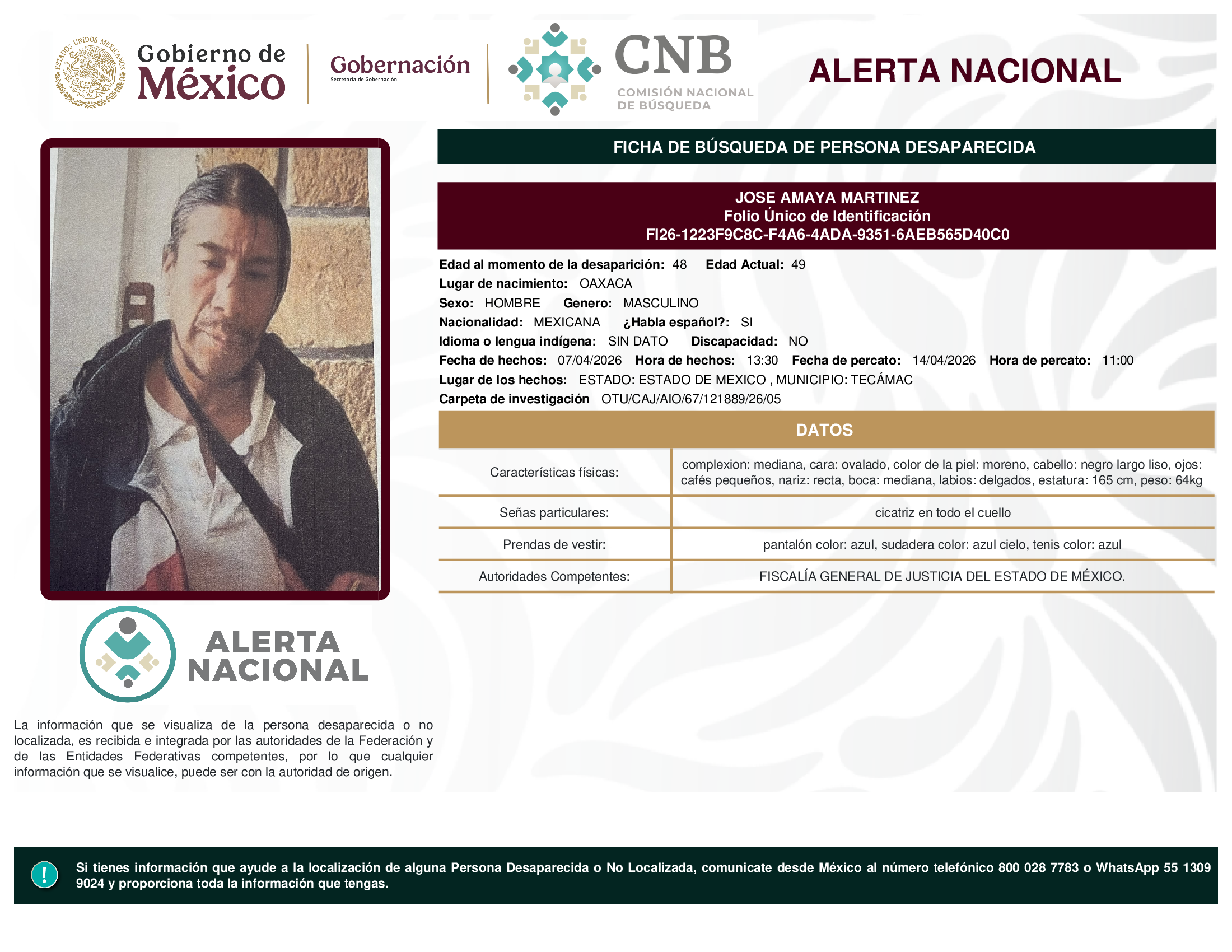 JOSE AMAYA MARTINEZ