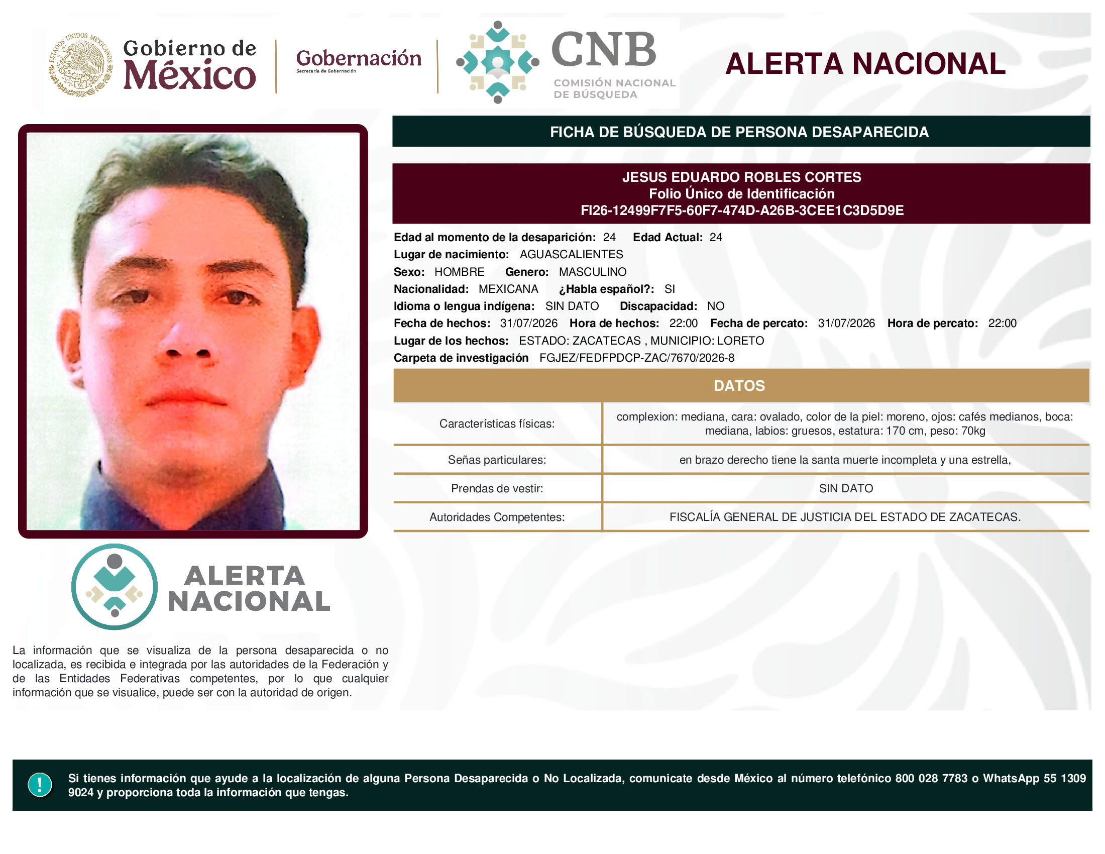 JESUS EDUARDO ROBLES CORTES