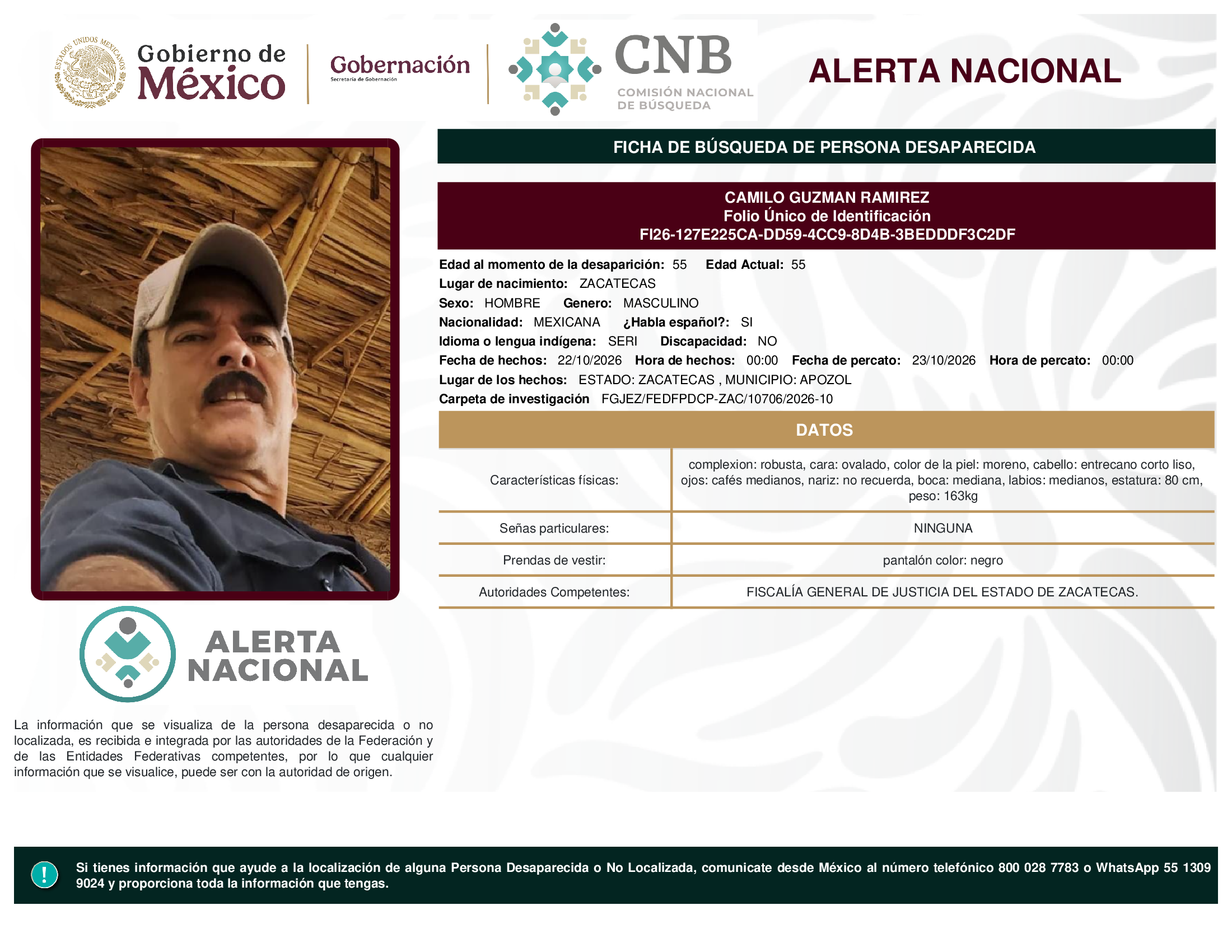CAMILO GUZMAN RAMIREZ