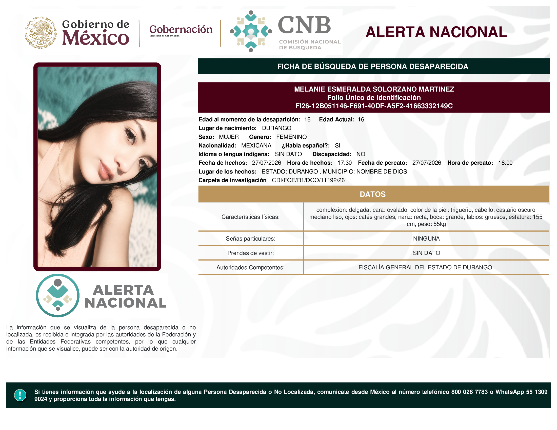 MELANIE ESMERALDA SOLORZANO MARTINEZ