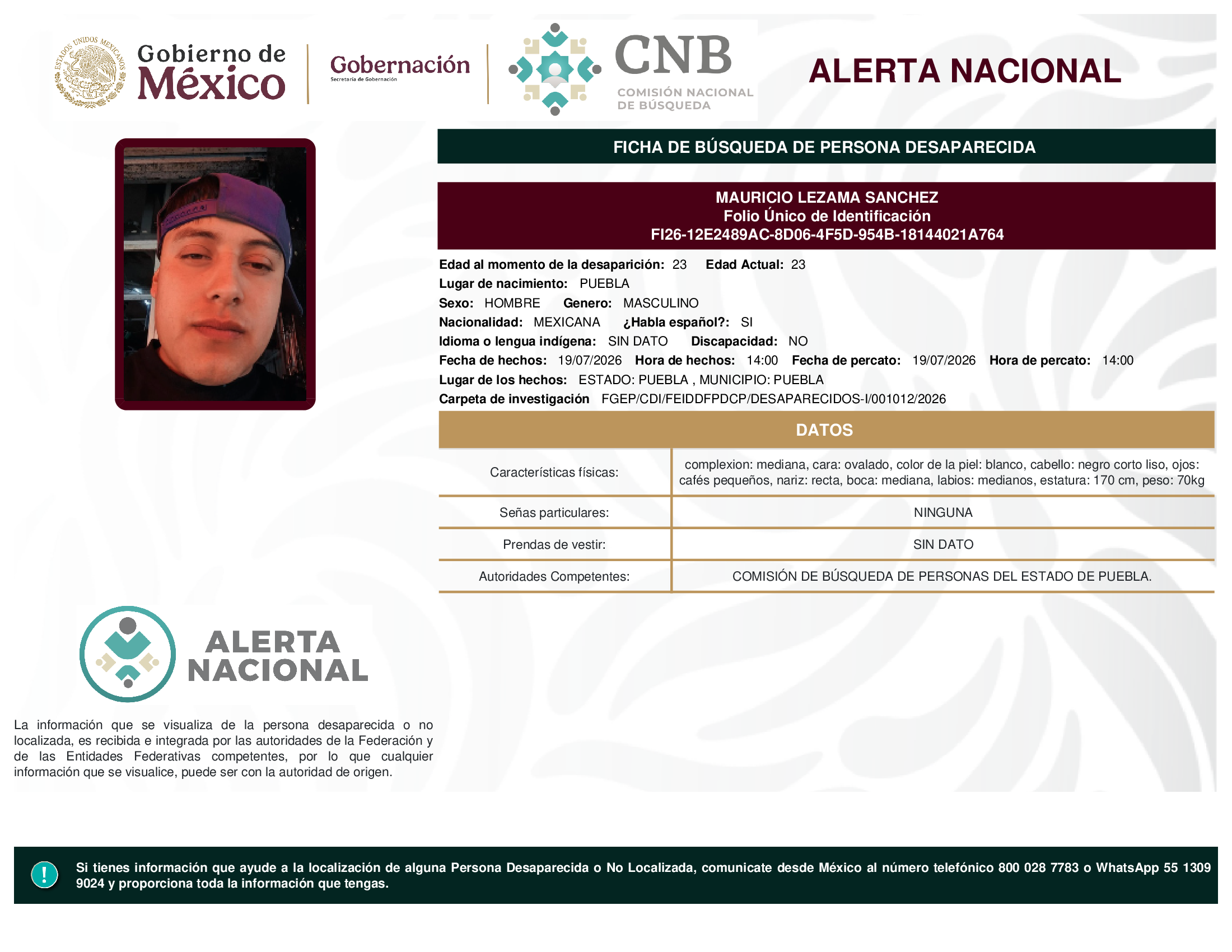 MAURICIO LEZAMA SANCHEZ