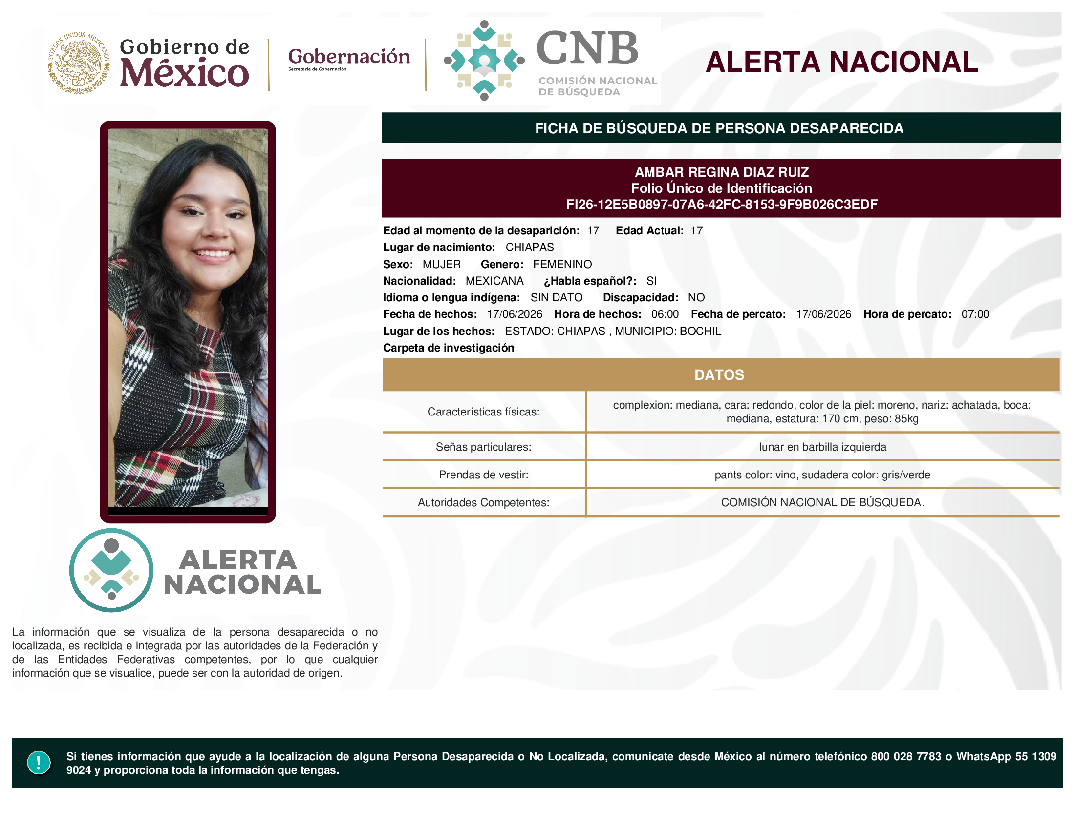 AMBAR REGINA DIAZ RUIZ