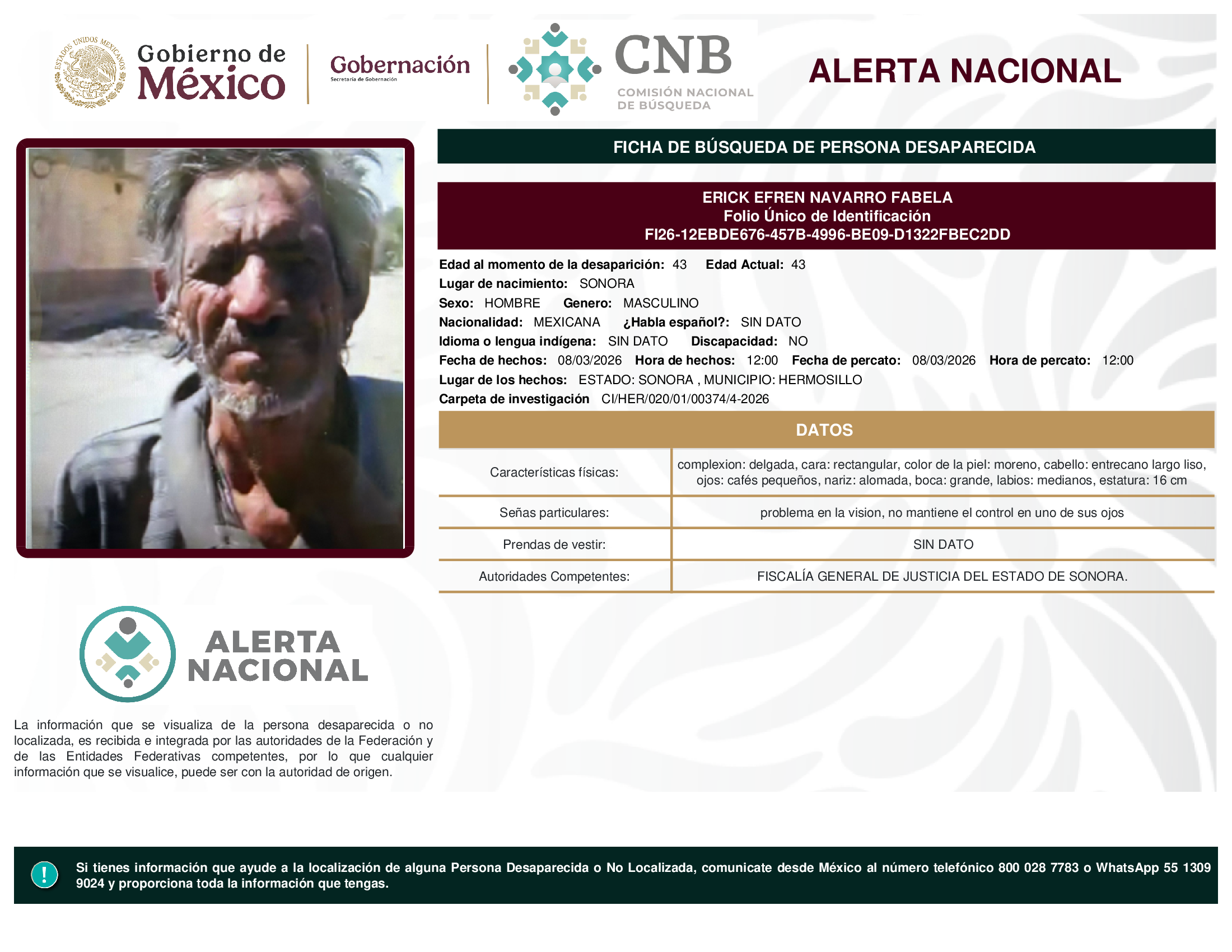ERICK EFREN NAVARRO FABELA