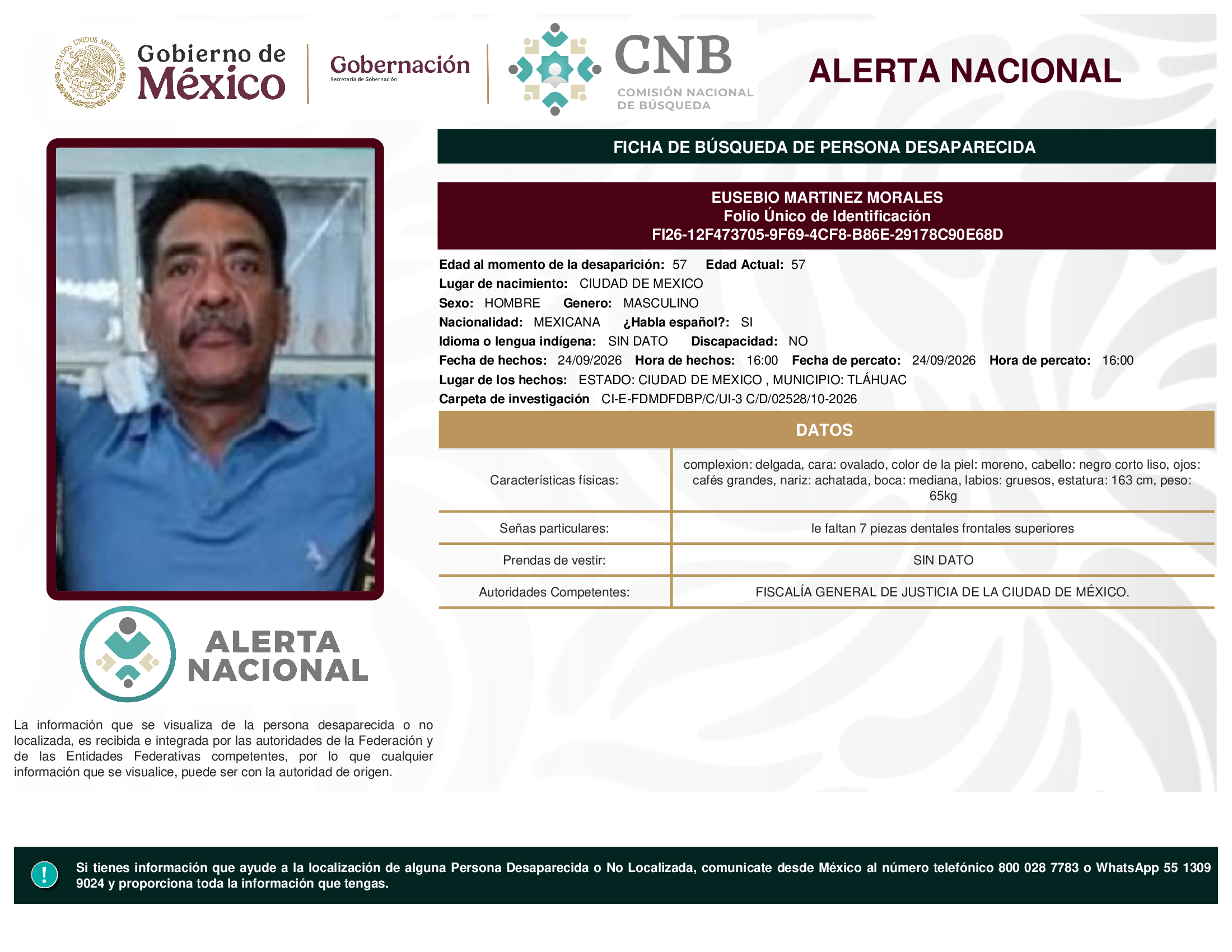 EUSEBIO MARTINEZ MORALES