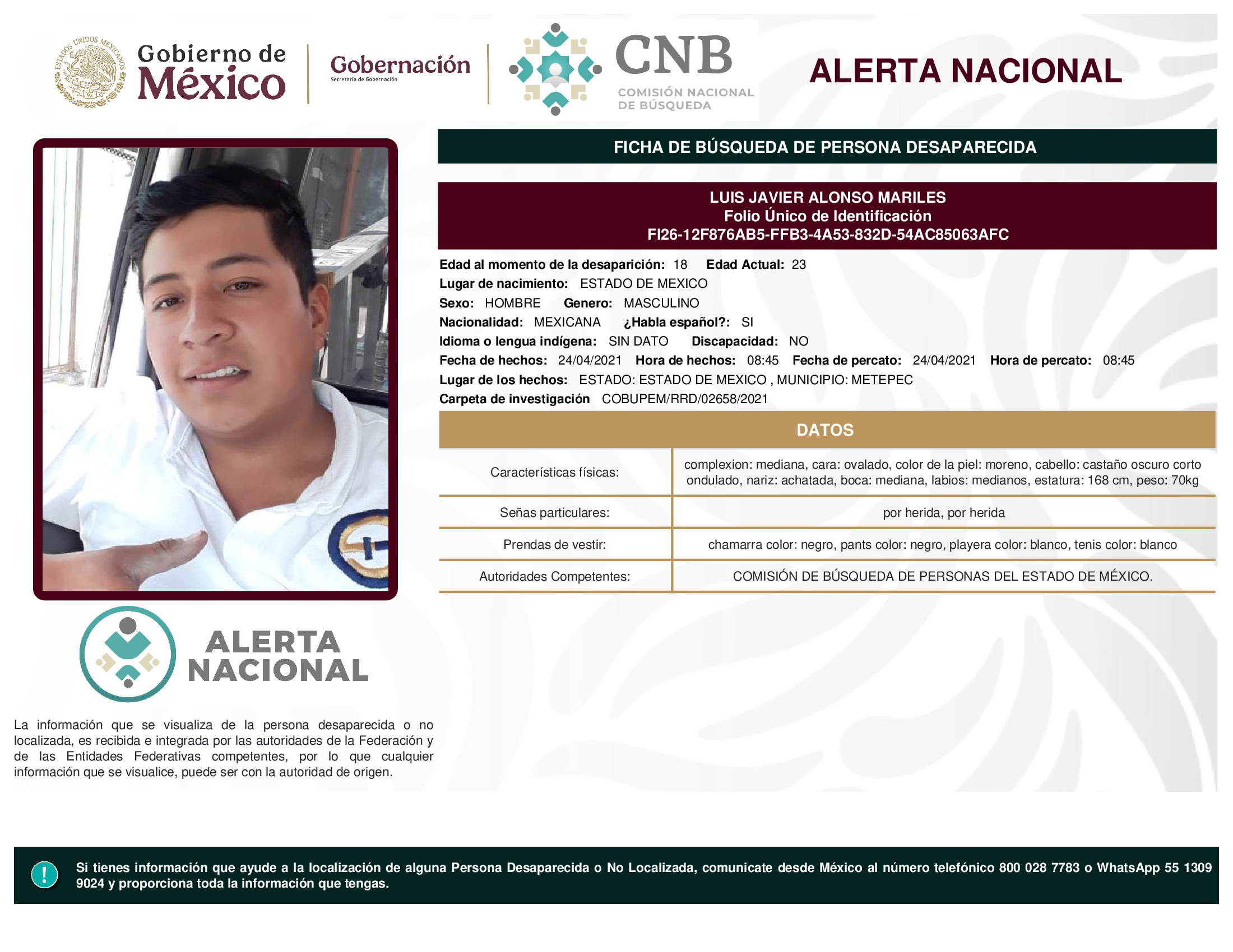 LUIS JAVIER ALONSO MARILES