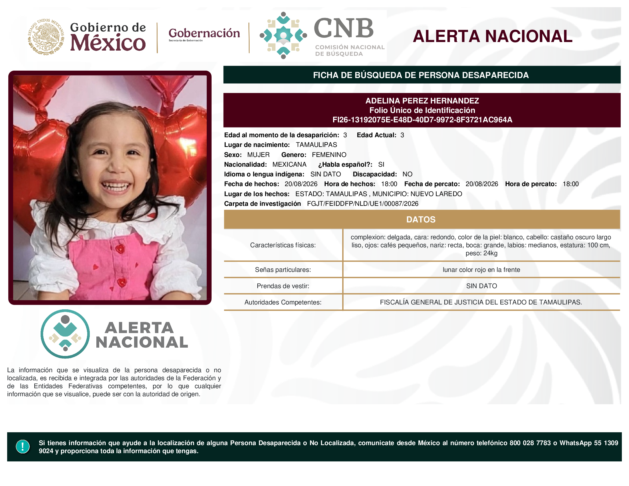 ADELINA PEREZ HERNANDEZ