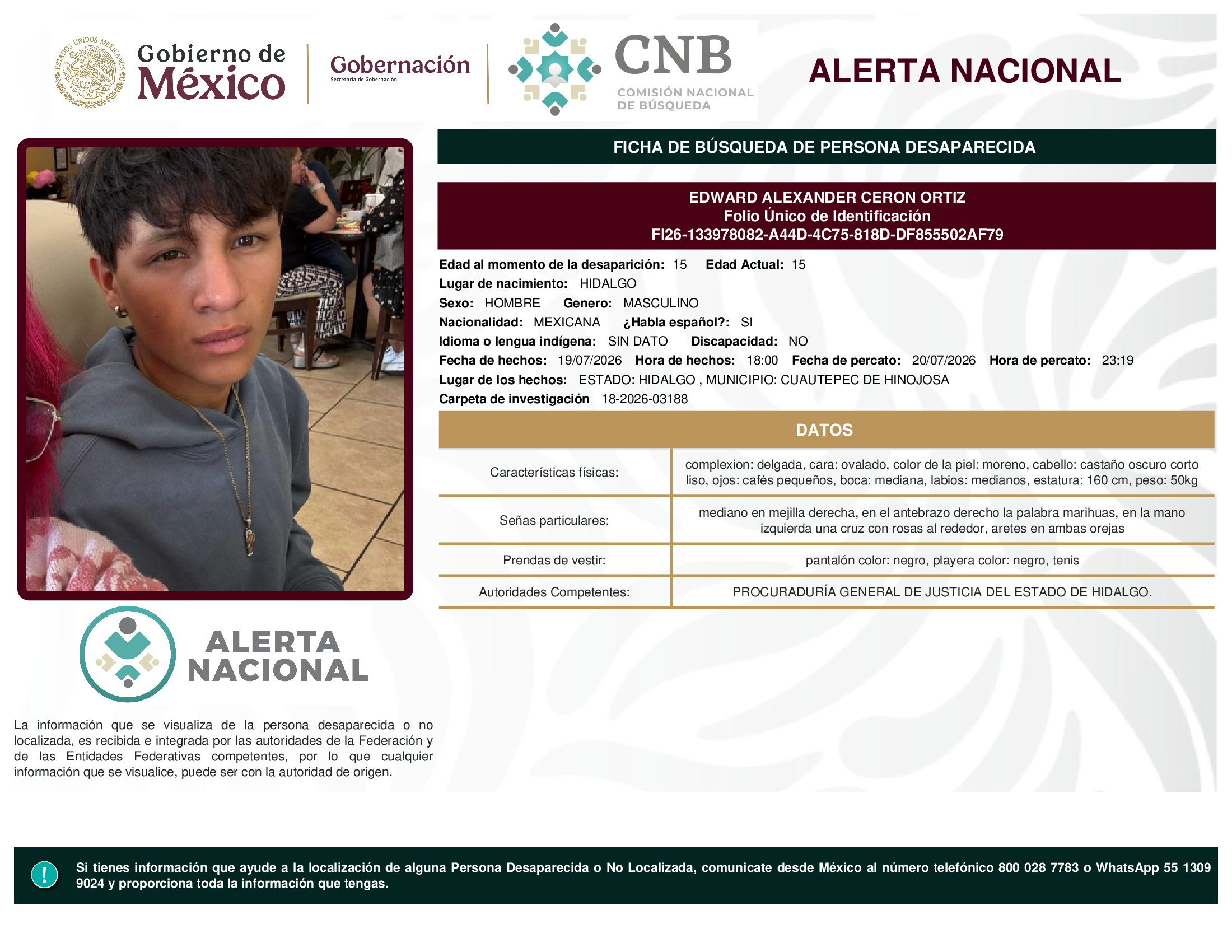 EDWARD ALEXANDER CERON ORTIZ