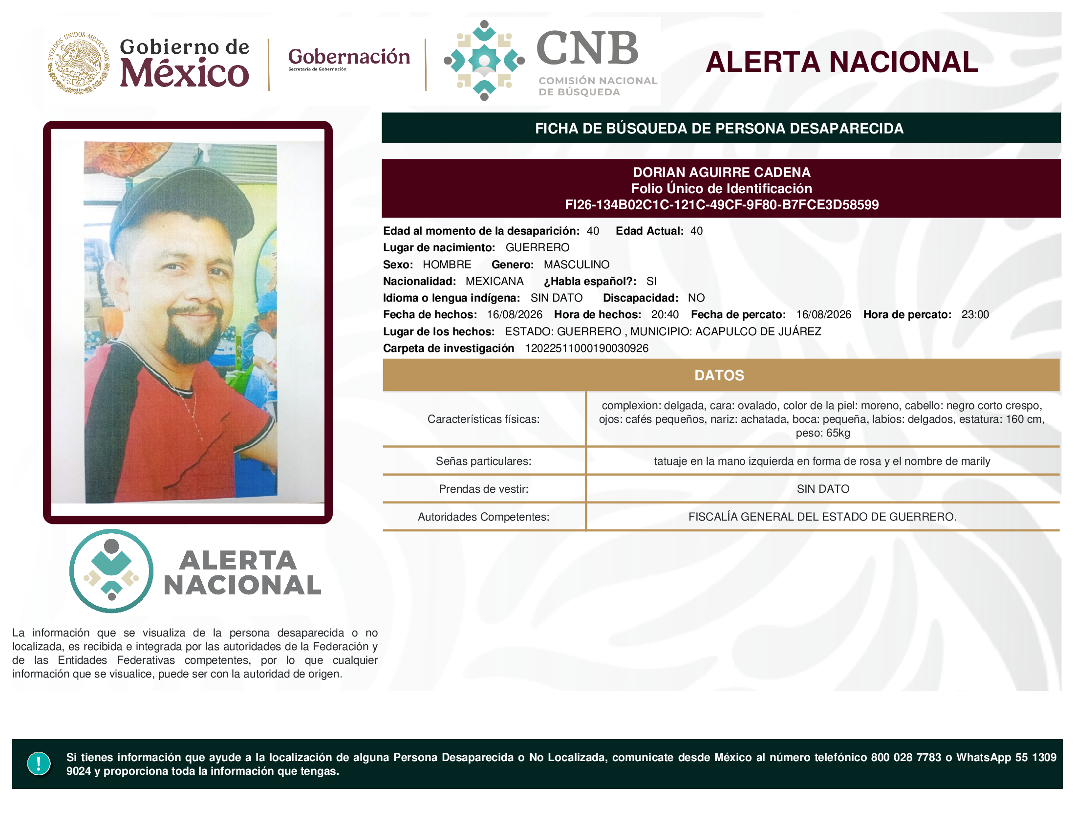 DORIAN AGUIRRE CADENA