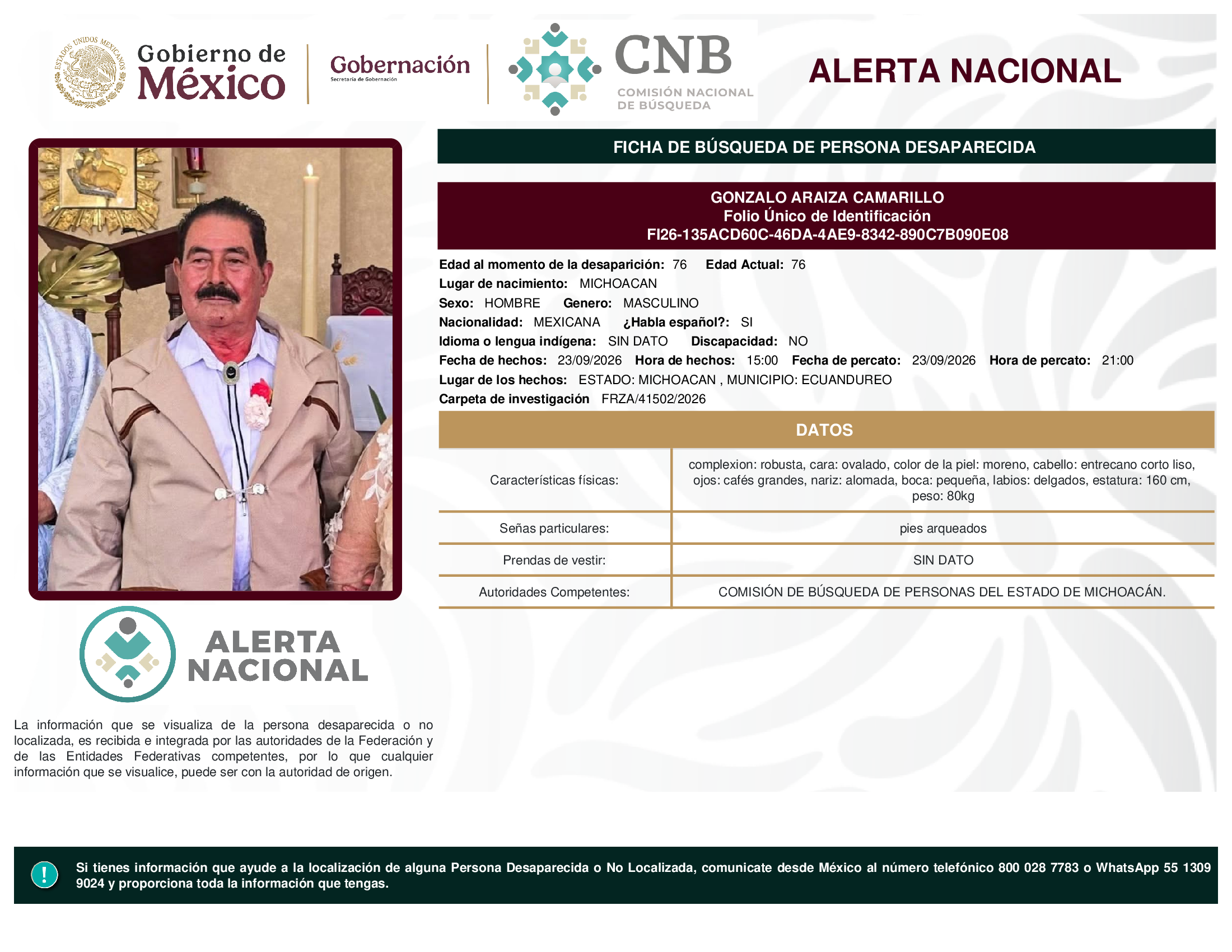 GONZALO ARAIZA CAMARILLO