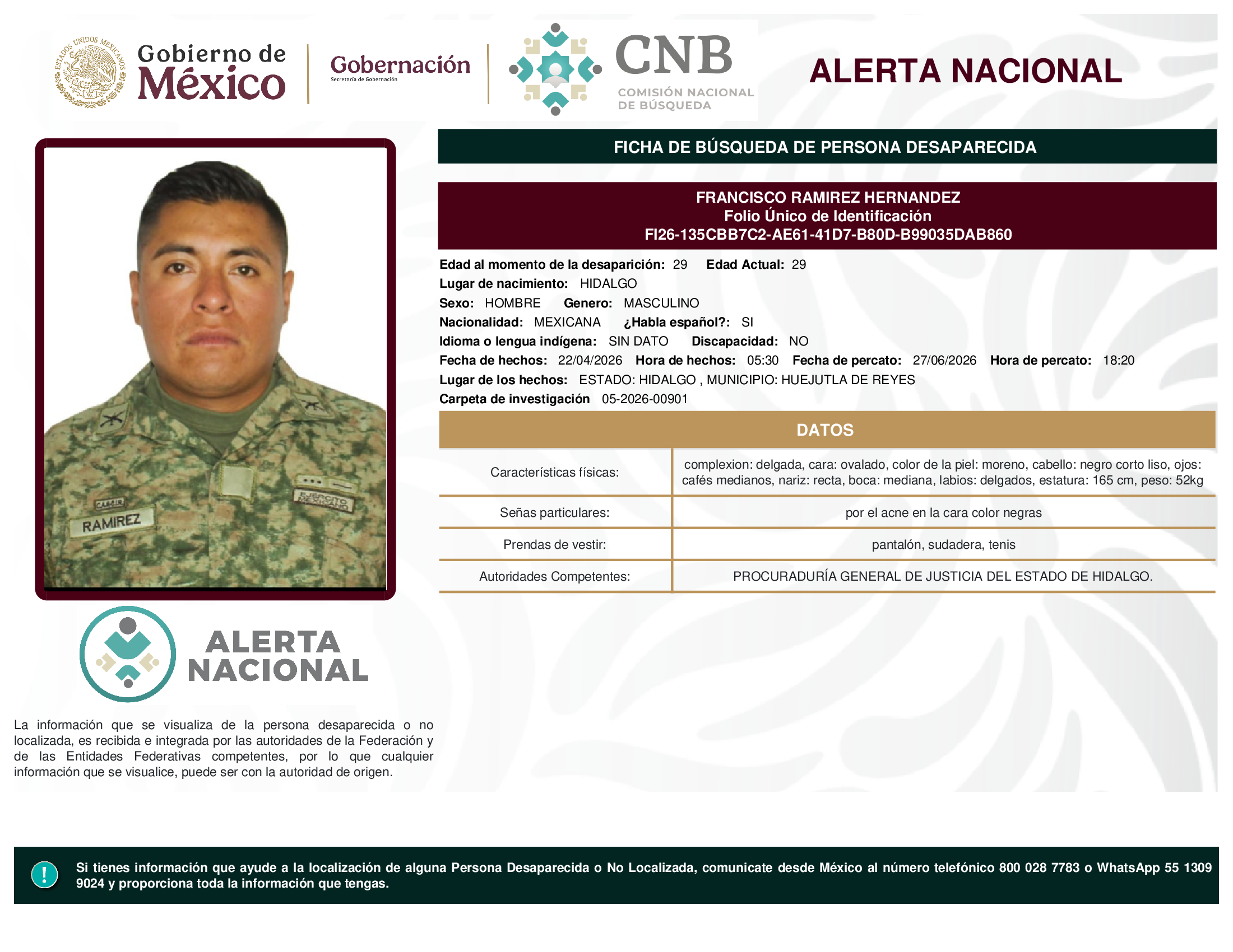 FRANCISCO RAMIREZ HERNANDEZ