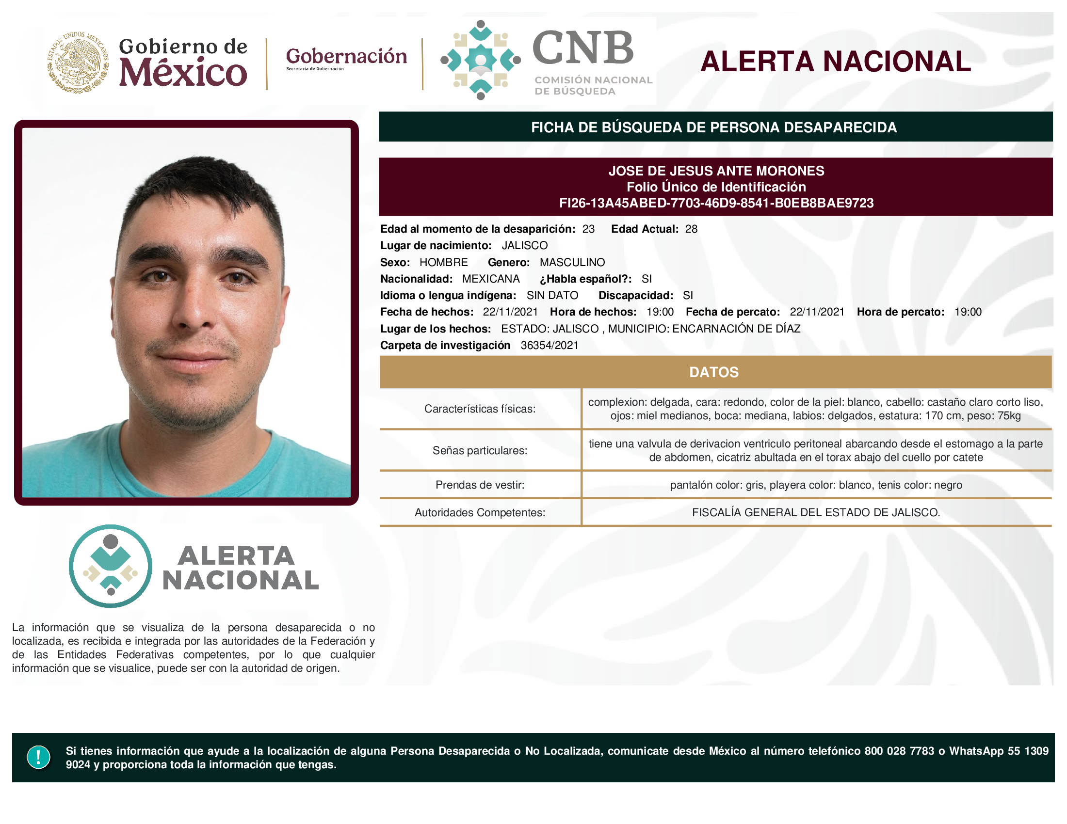 JOSE DE JESUS ANTE MORONES